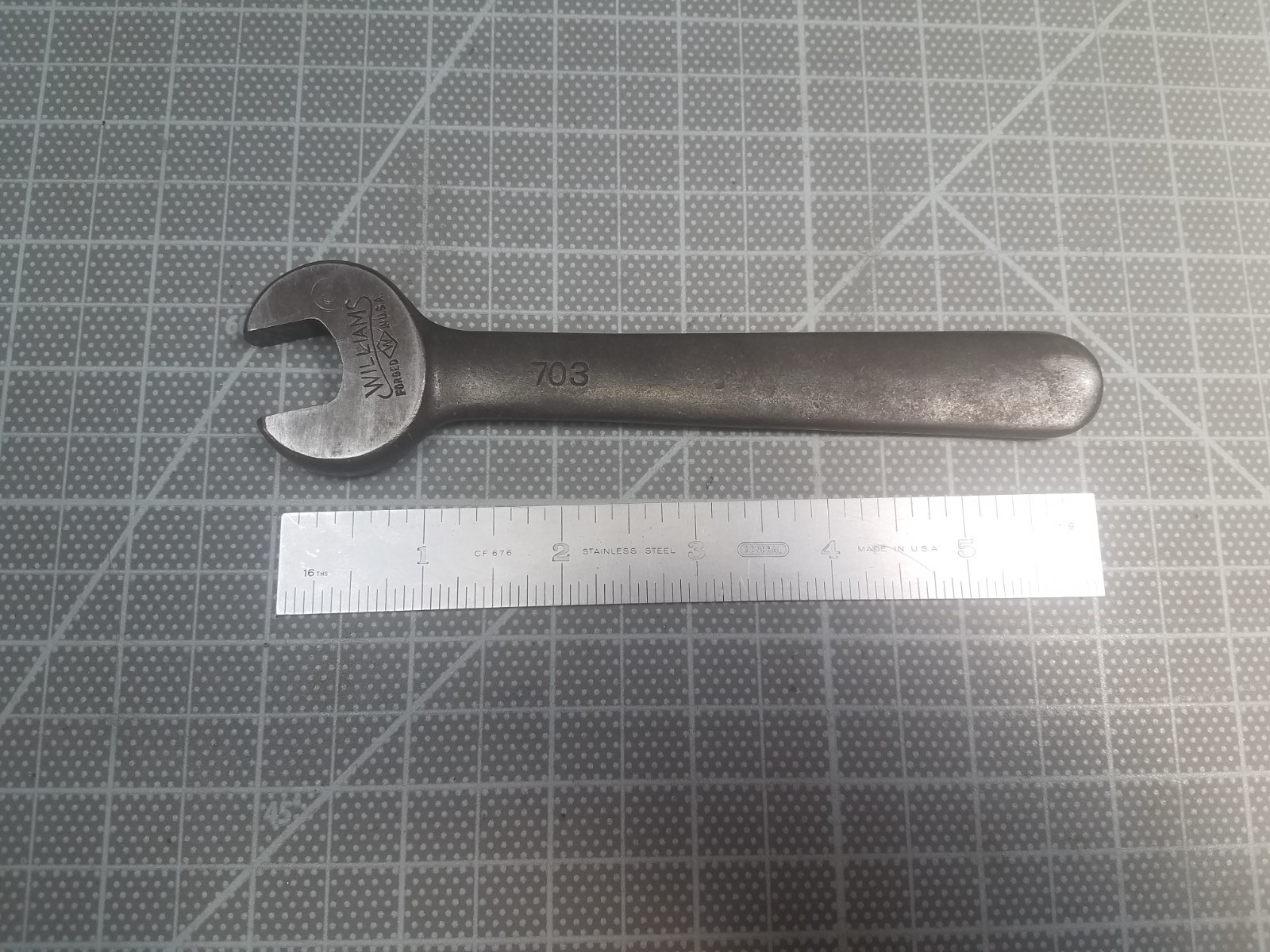 Williams 703 Open End Wrench 5/8"