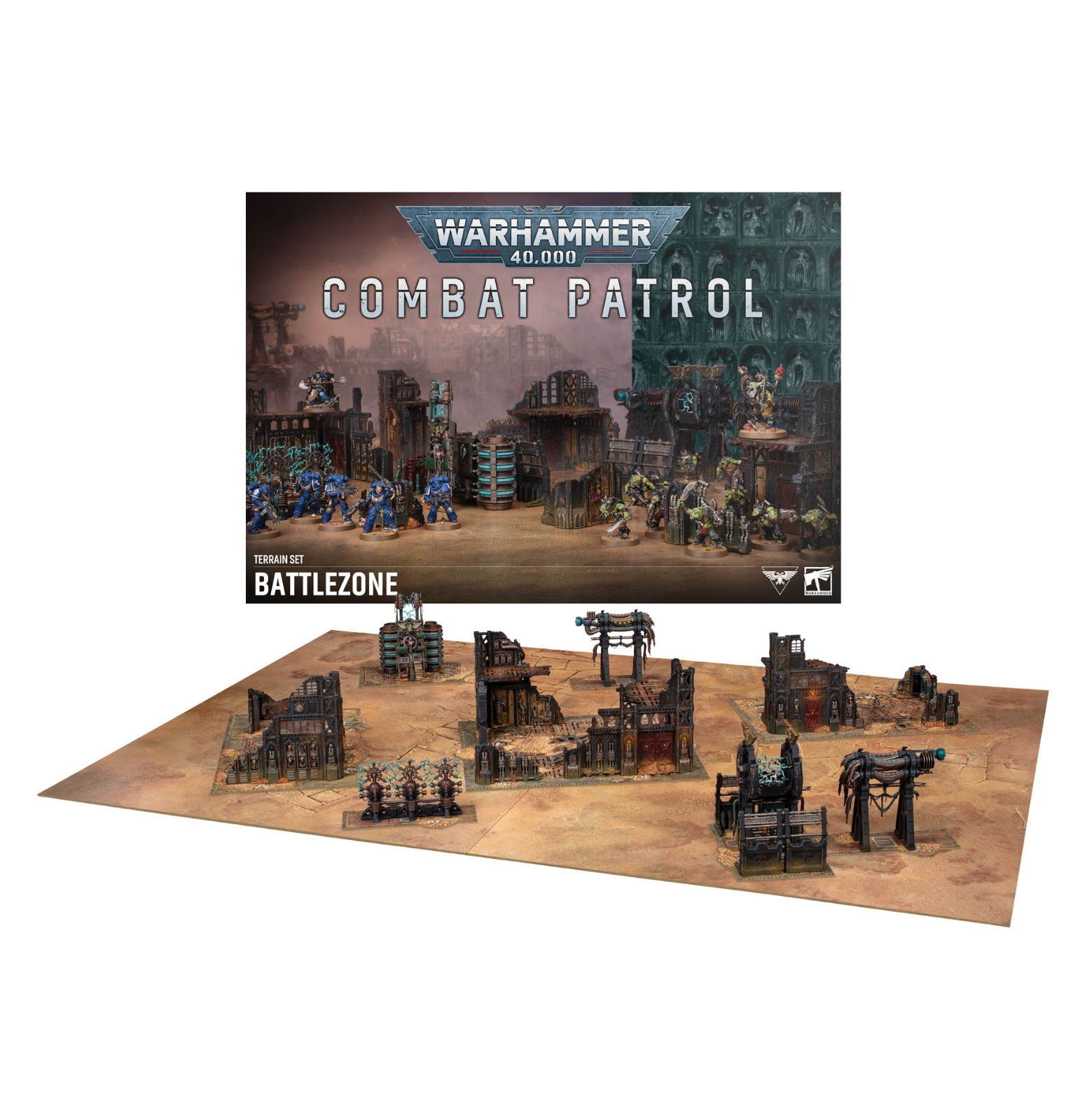Warhammer 40K Combat Patrol Battlezone Terrain Set **PREORDER** Ships 8/8/26