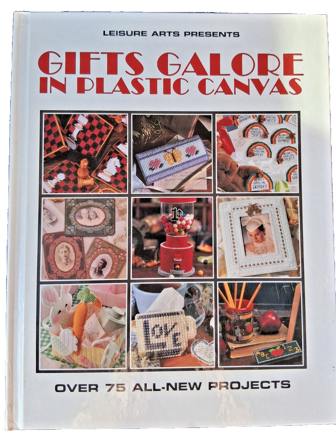 Gifts Galore Plastic Canvas Hardback Book Leisure Arts