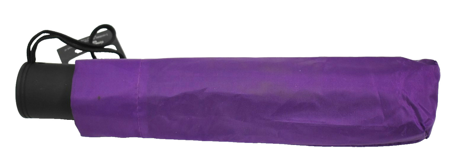 ShedRain Rain Essentials Auto Open Compact Automatic Umbrella Hyacinth Purple