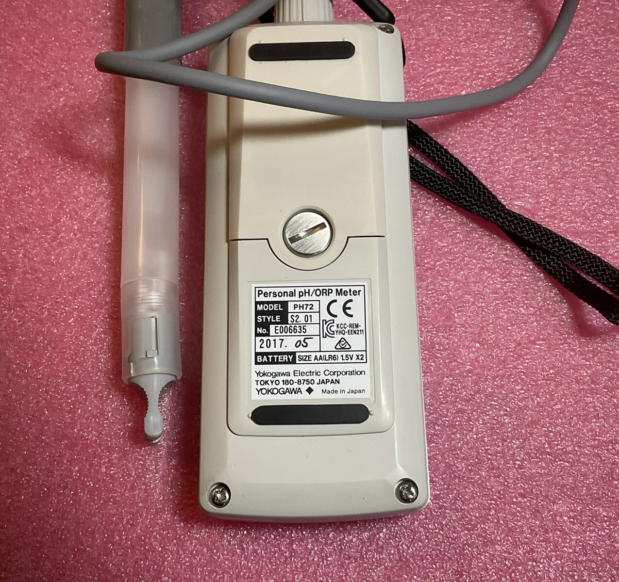 Yokogawa PH72 S2.01 Personal PH/Orp Meter