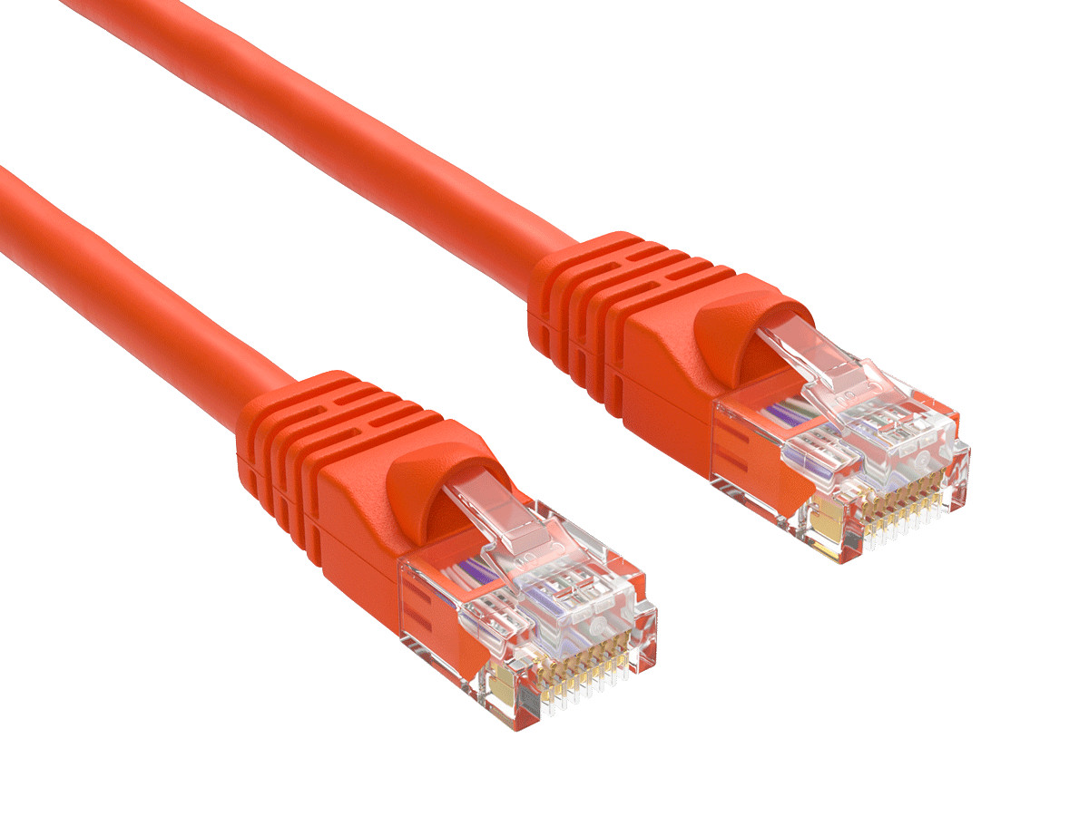 10ft Cat5e Crossover UTP Ethernet Network Patch Cable Snagless 24AWG Bare Cop...