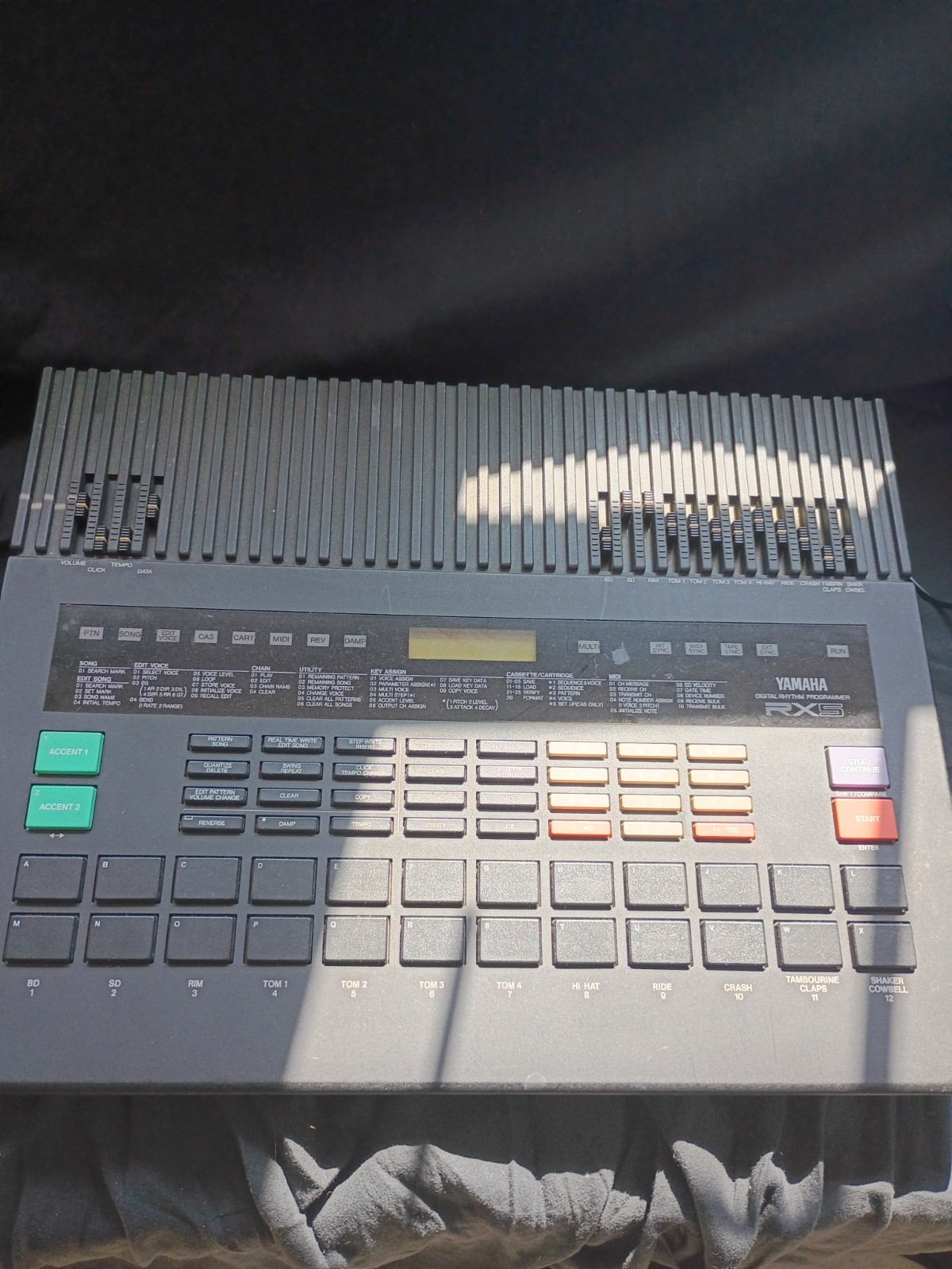 YAMAHA RX5 Digital Rhythm Programmer Drum Machine, tested working.