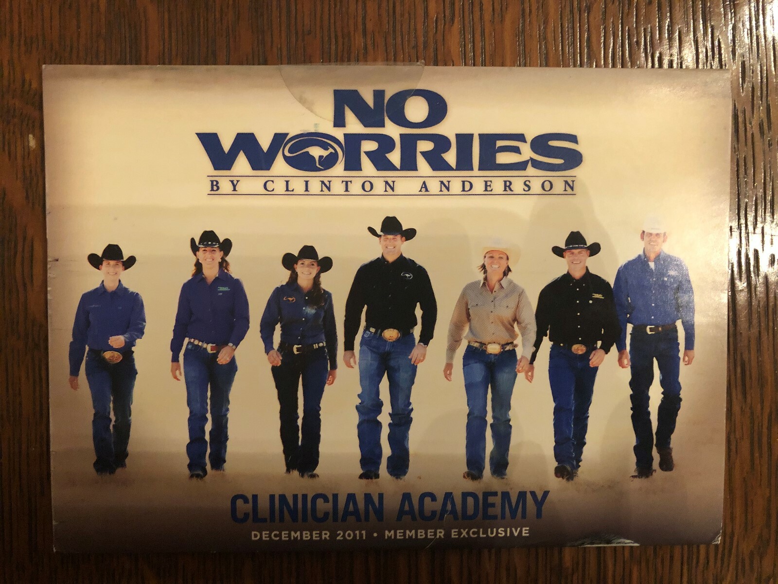 CLINTON ANDERSON NO WORRIES DVD  CLINICIAN ACADEMY 2011 EXCLUSIVE
