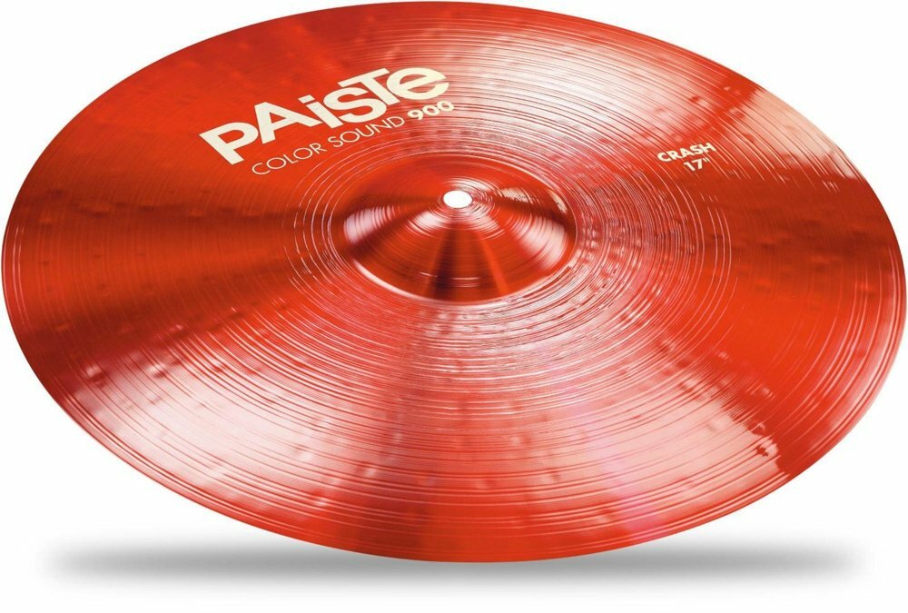 Paiste Color Sound 900 Red 17" Crash Cymbal/Model # CY0001921417/New