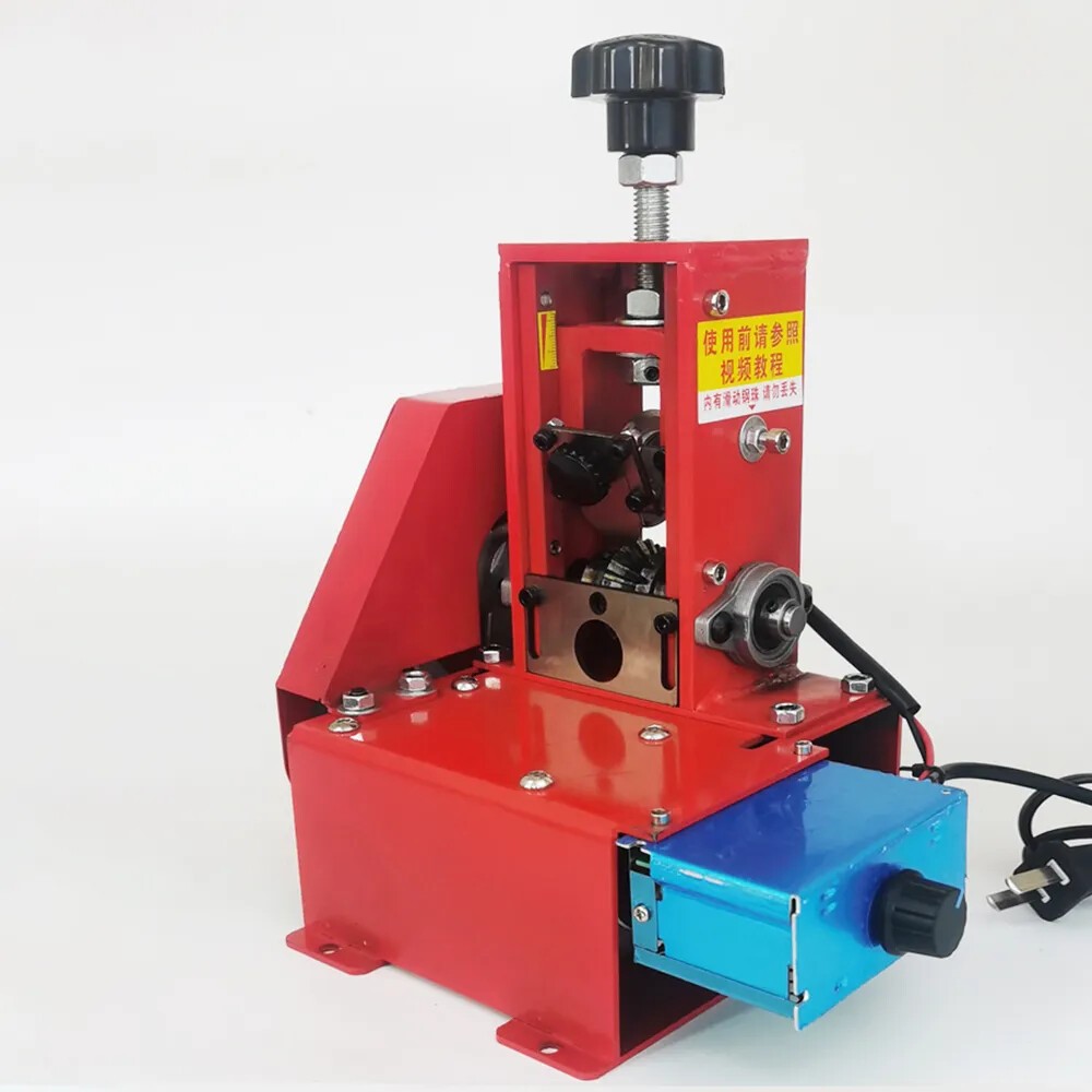 Electric Wire Stripping Machine Scrap Cable Wire Peeling Machine 250RPM 220V150W