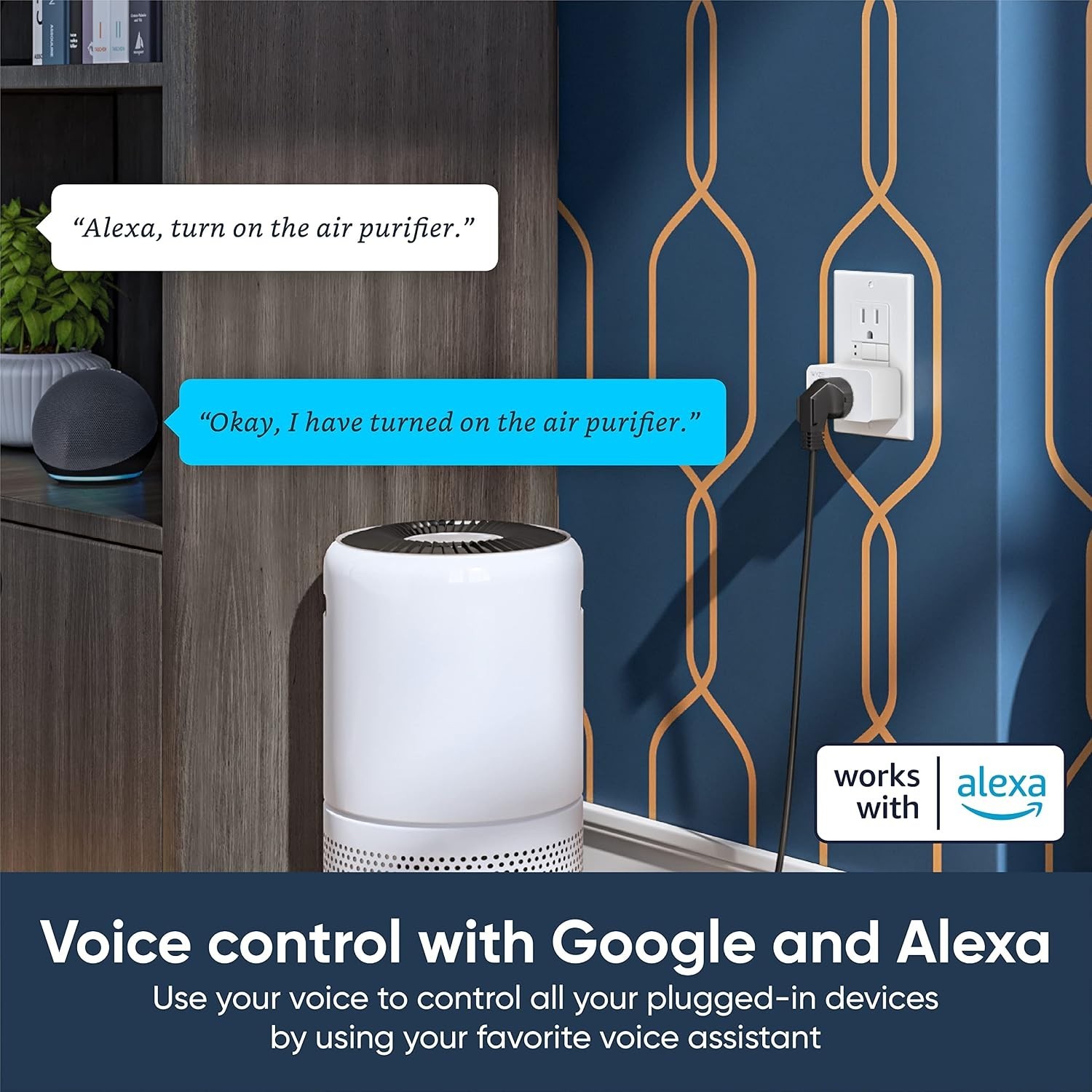 Smart WiFi Plug Bundle - Control with Voice, App & Scheduling, 1650 Watts Power
