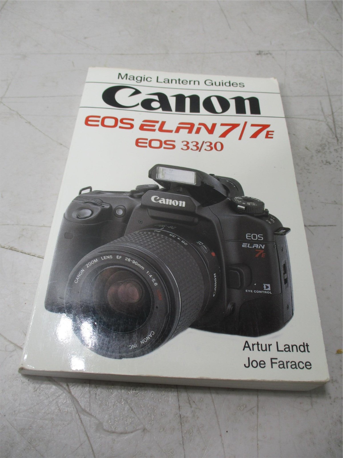 m29) Canon EOS Elan 7 & 7E 35mm SLR Guidebook Magic Lantern Guides