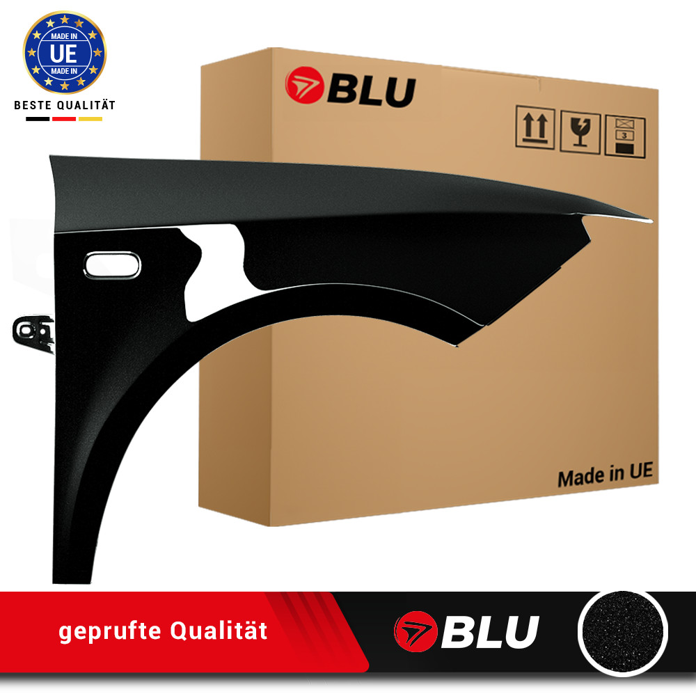 Fender For Seat Ibiza IV 4 6J LC9Z Right Black 08-17 Front Painted New