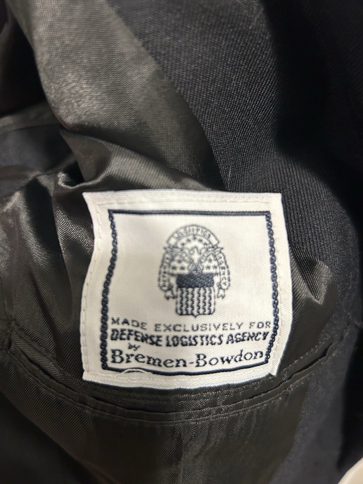 womens classic design army blue jacket Size 10JR