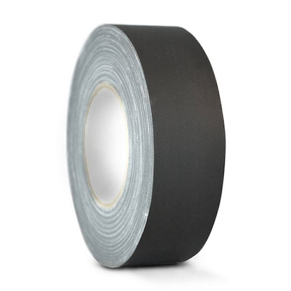 BLACK GAFFERS AUDIO STAGE TAPE: 2 IN. X 60 YDS. (Redisue Free)