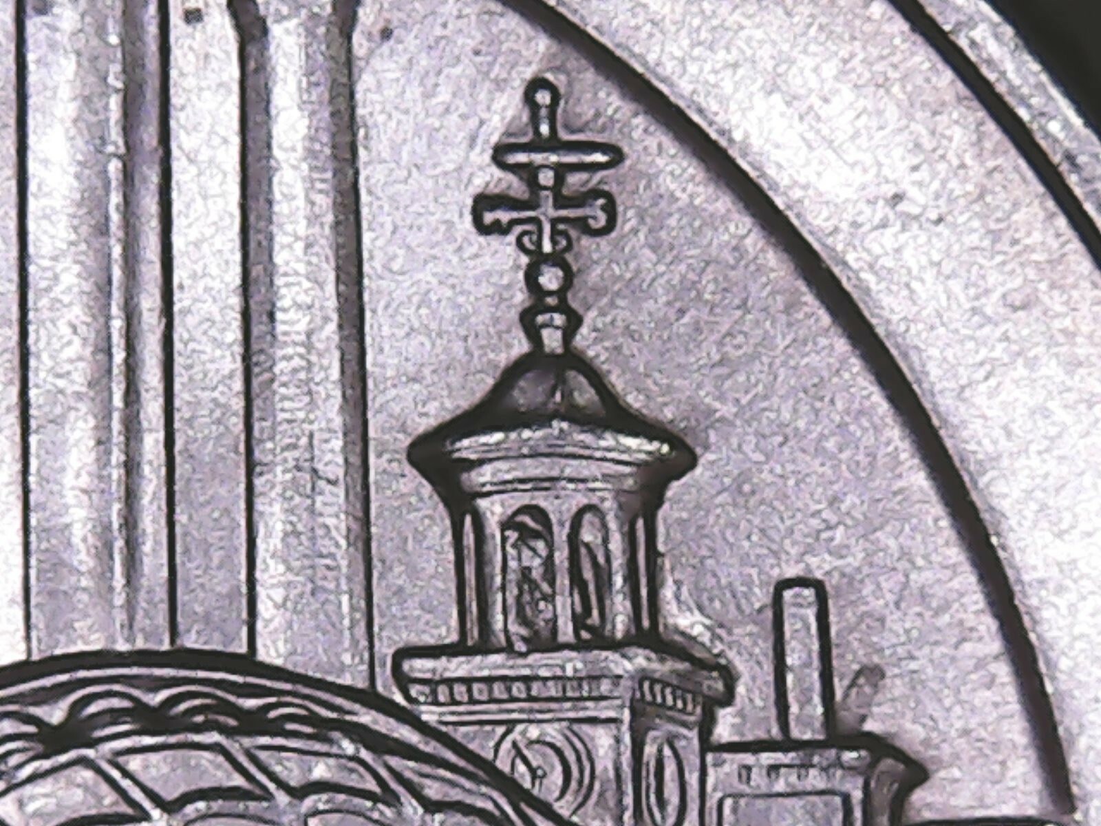 2019 P Lowell ATB Quarter with Die Chips and Die Cracks Mint Error.