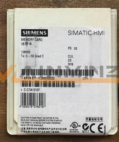 ONE New SIEMENS 6AV6671-1CB00-0AX2 Memory Card 6AV6 671-1CB00-0AX2