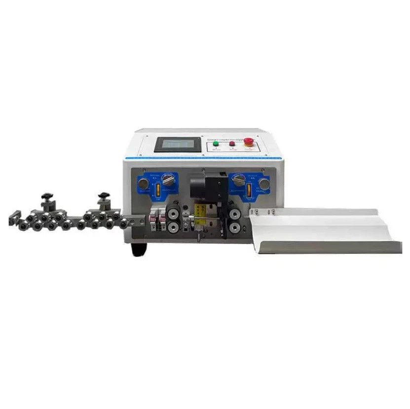 0.1-2.5 Square Mm Automatic Wire Stripping Machine Multi-Functional Wire Cutting