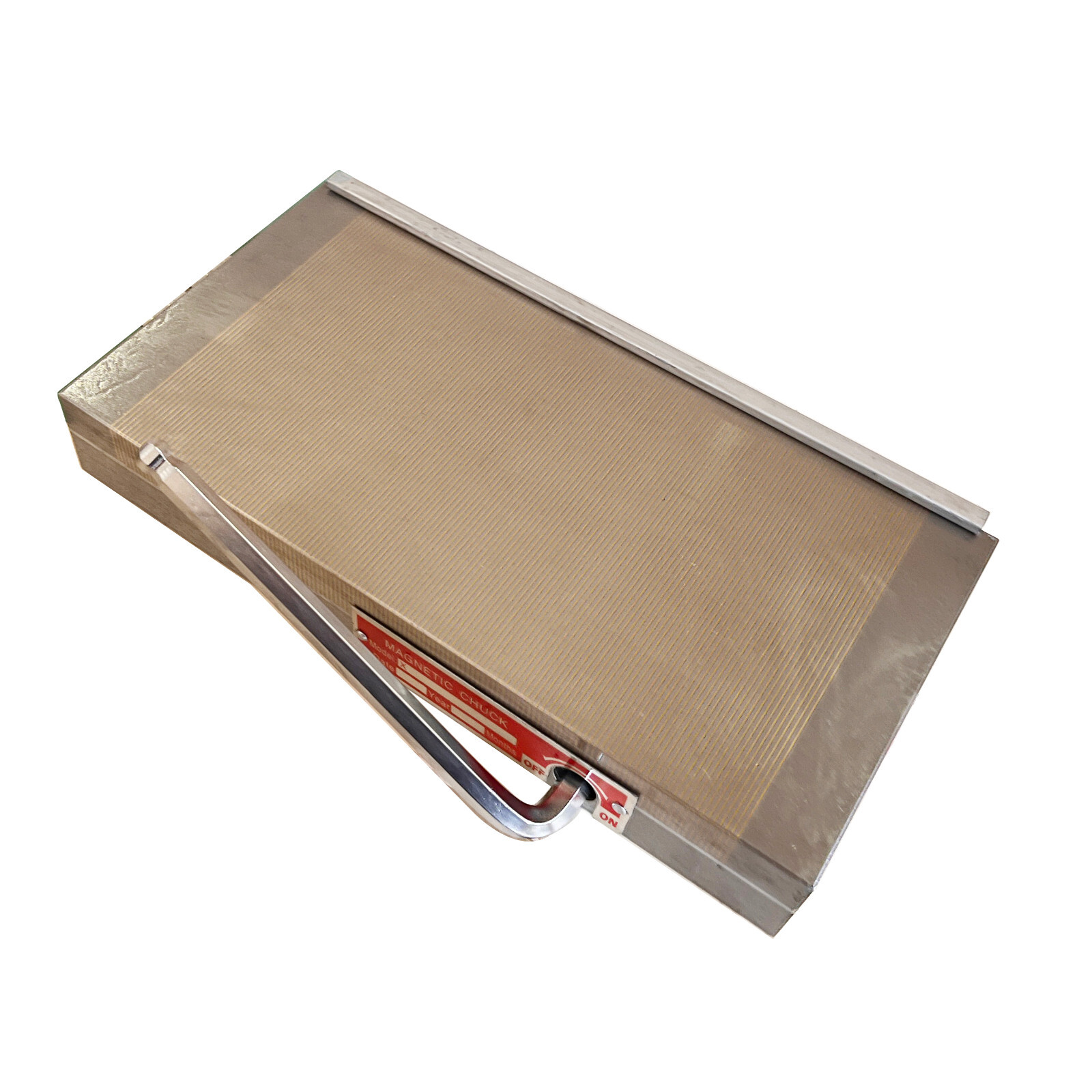 Permanent Magnetic Chuck, 12inx6in Rectangular Fine Pole Magnetic Chuck