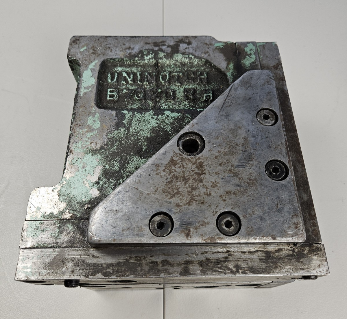 Used Unipunch Uninotch B-7020-RH 5" X 5" Corner Notcher Machinist Tool