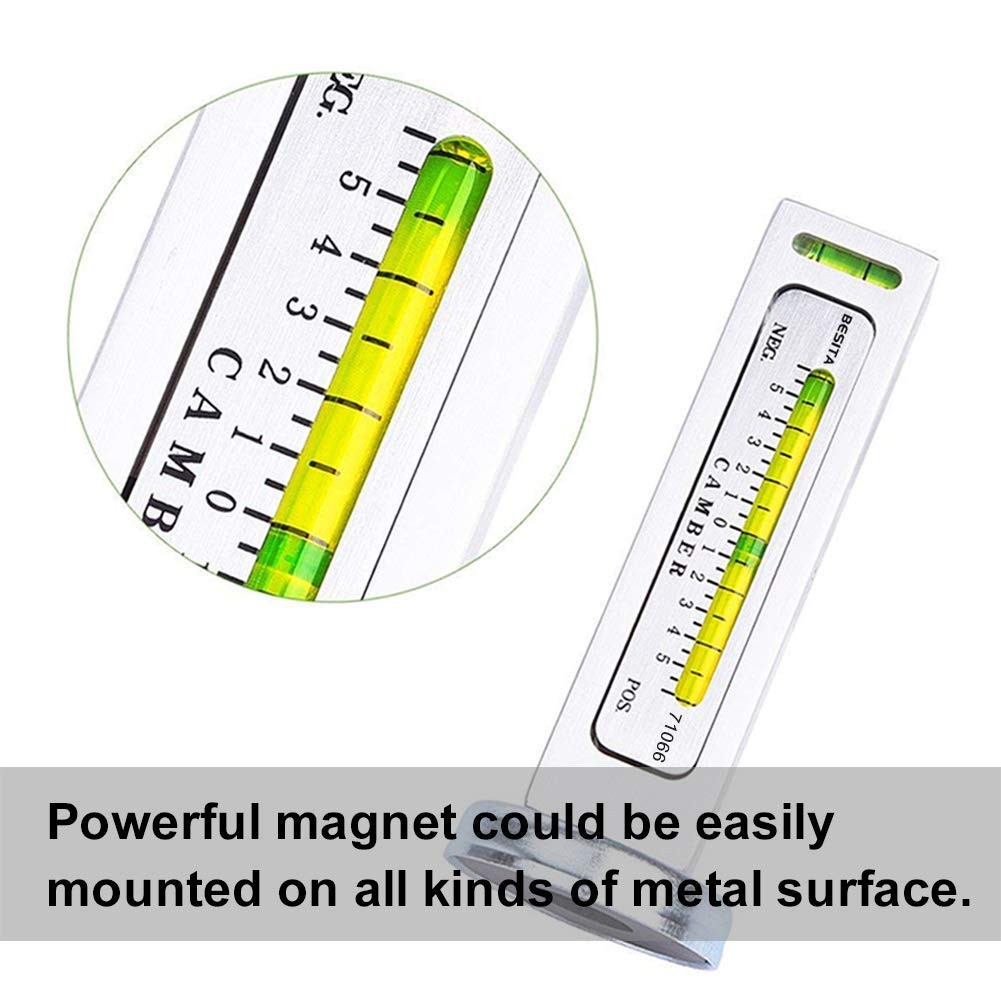 Adjustable Magnetic Gauge Tool Camber Alignment Tool Strut Wheel Alignment Tool
