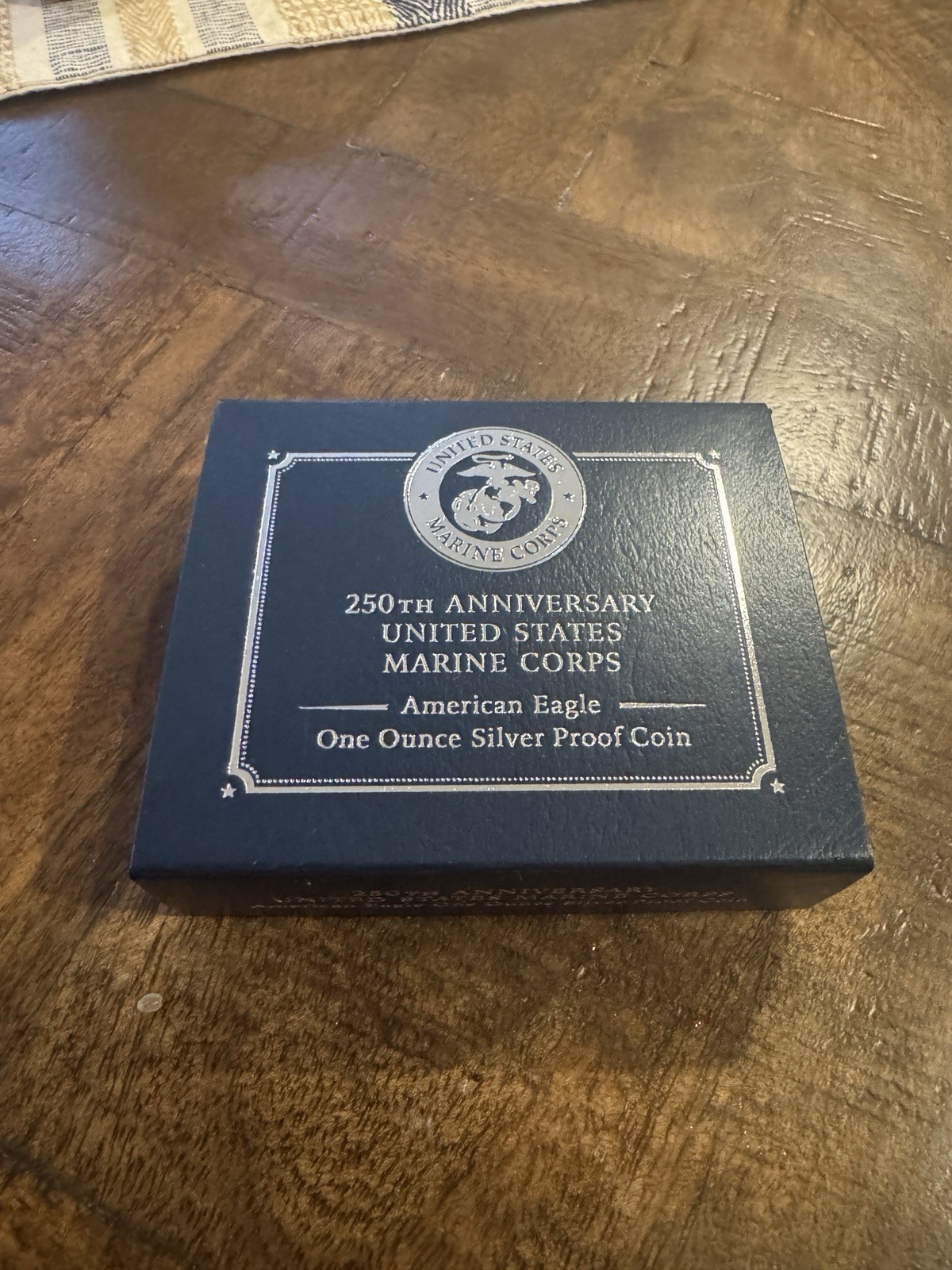 250th Anniversary Marine Corps American Eagle One Ounce Silver Proof Coin