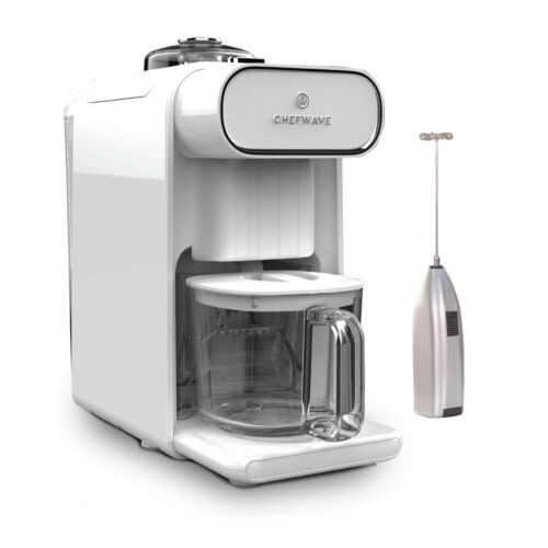 ChefWave Milkmade Non Dairy Milk Maker with Handheld Milk Frother