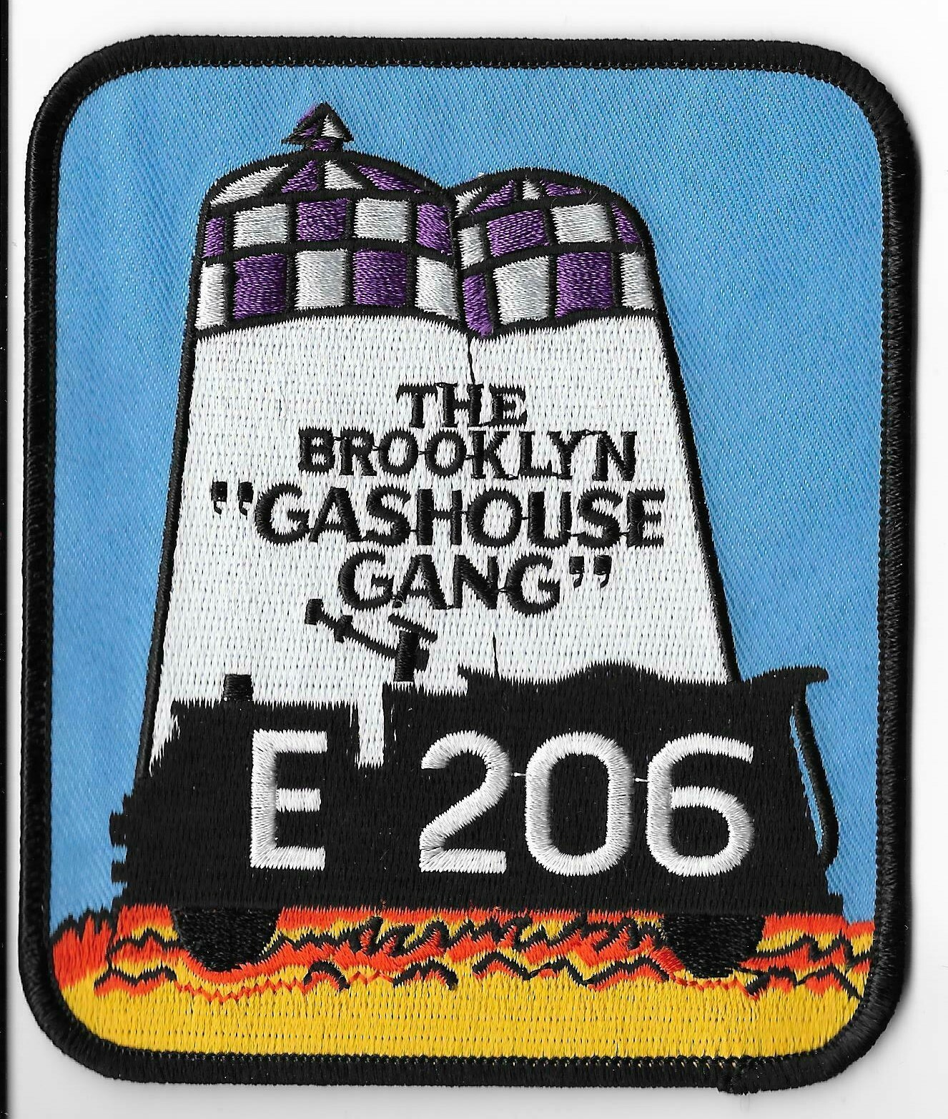 New York Fire Department (FDNY) Engine 206 "Gashouse Gang" Patch V1