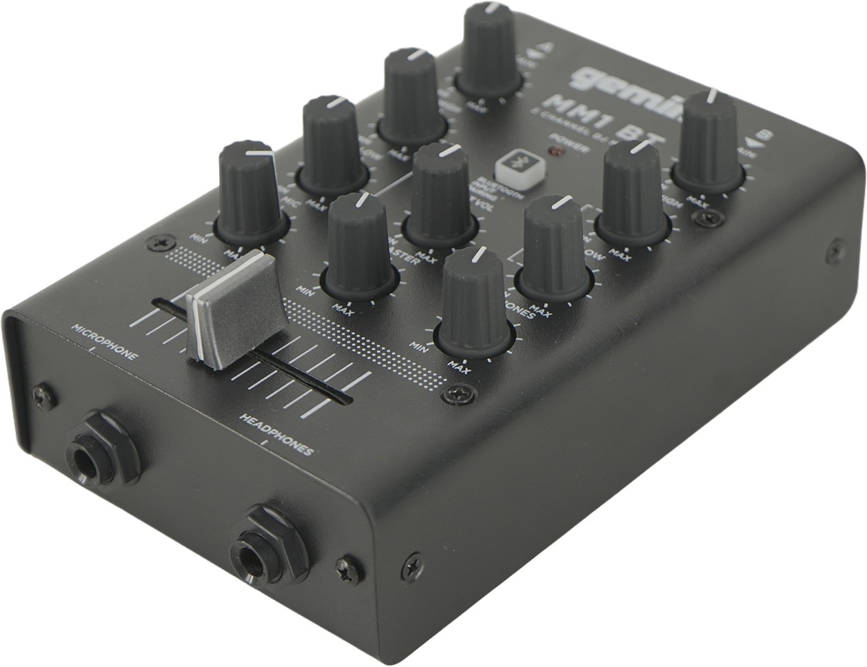 Gemini MM1BT 2-Channel Bluetooth Mixer - ISSUE