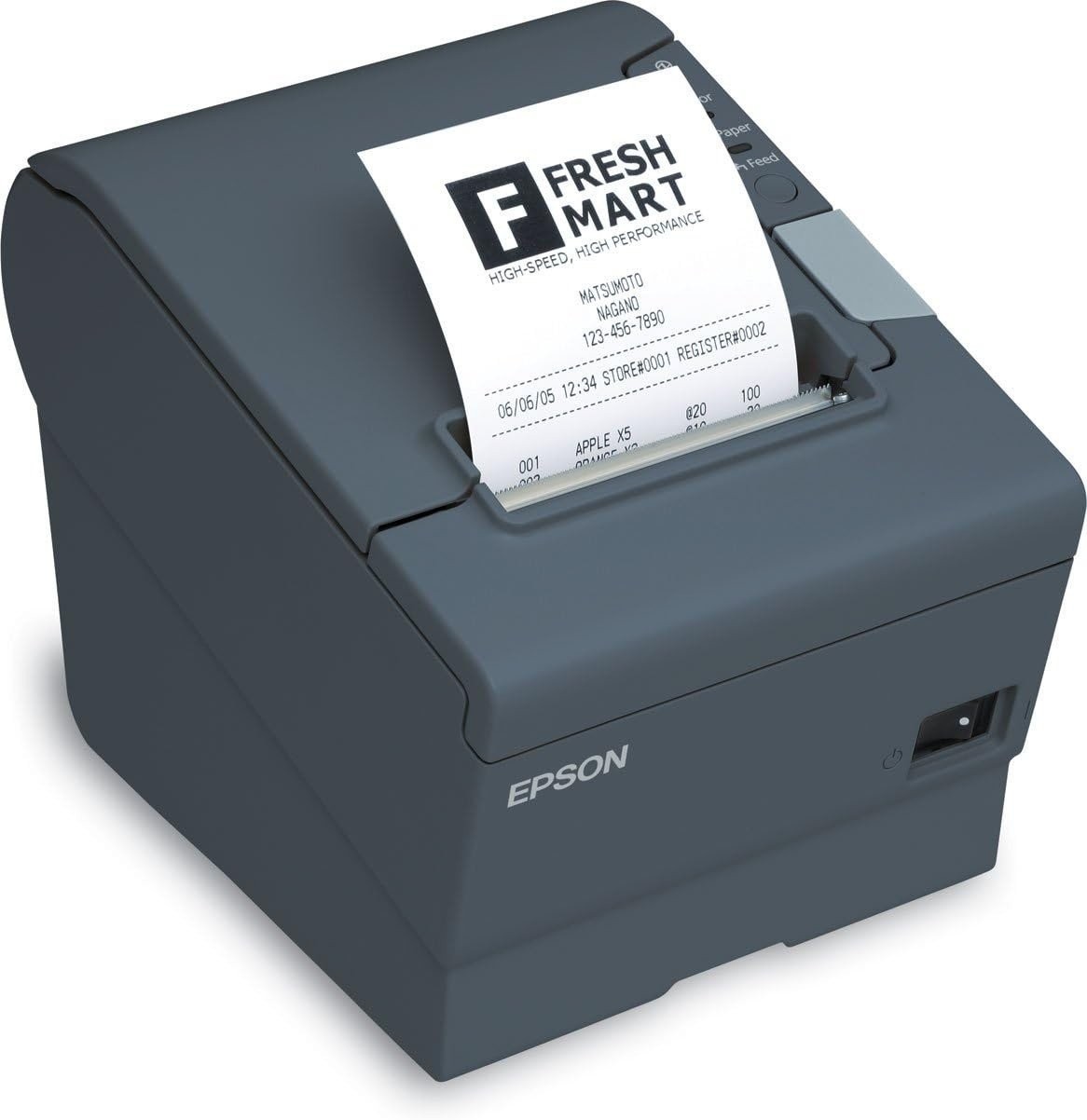 Epson TM-T88V Wireless Thermal POS Receipt Printer M244A Dark Gray WiFi UB-R04
