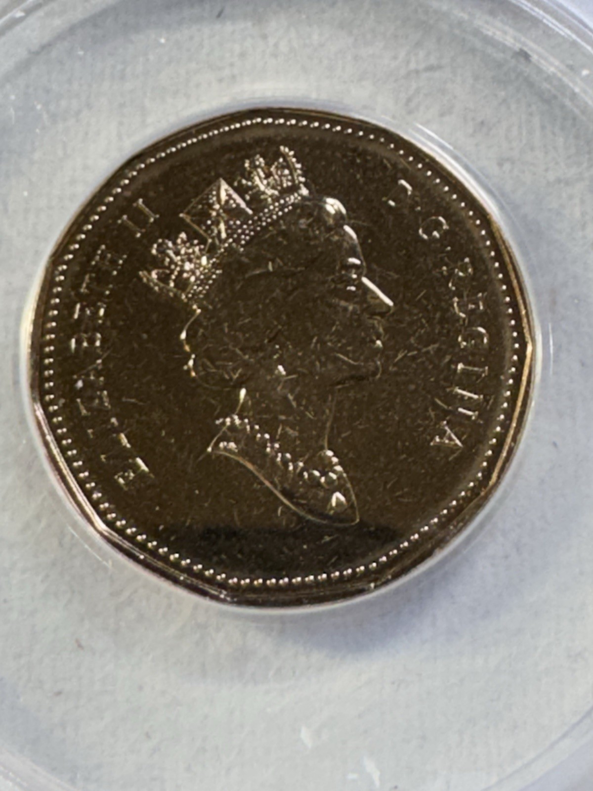 1999 Canada 1 Dollar Loonie Graded MS 67 by ANACS