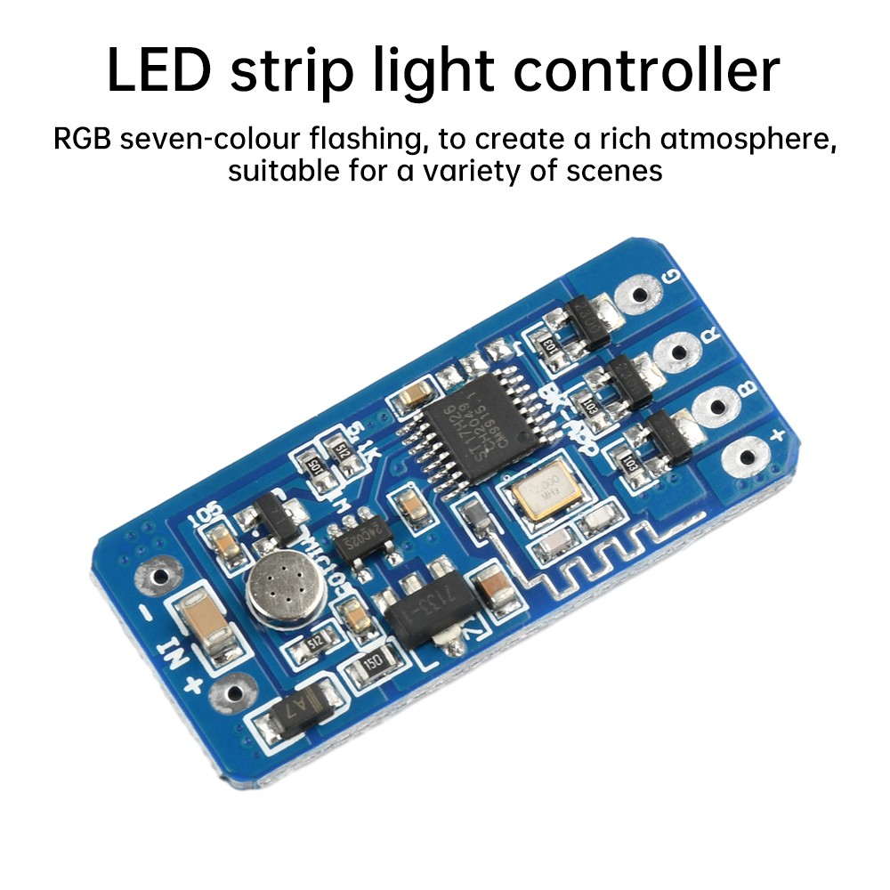 6V 12V 24V RGB Colorful Flashing Module LED Strip Light Controller Color Change