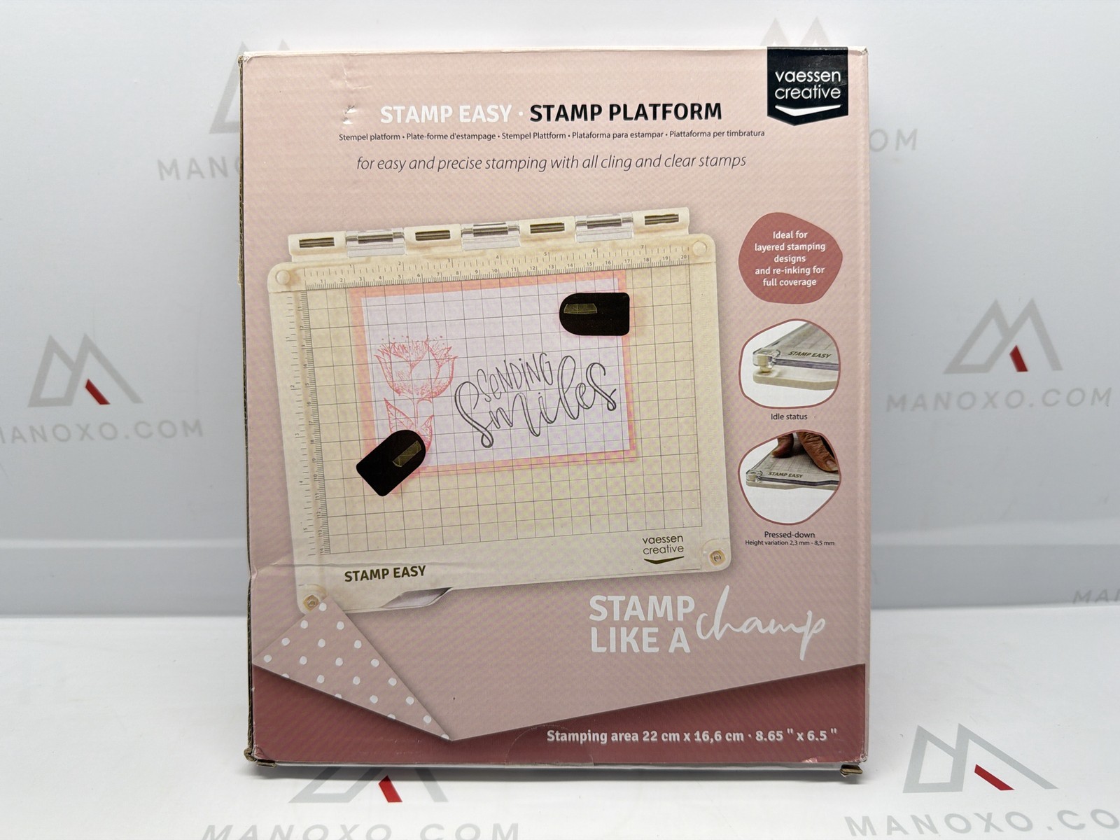 Vaessen Creative Stamp Easy+ Stamp Platform refCr40 New