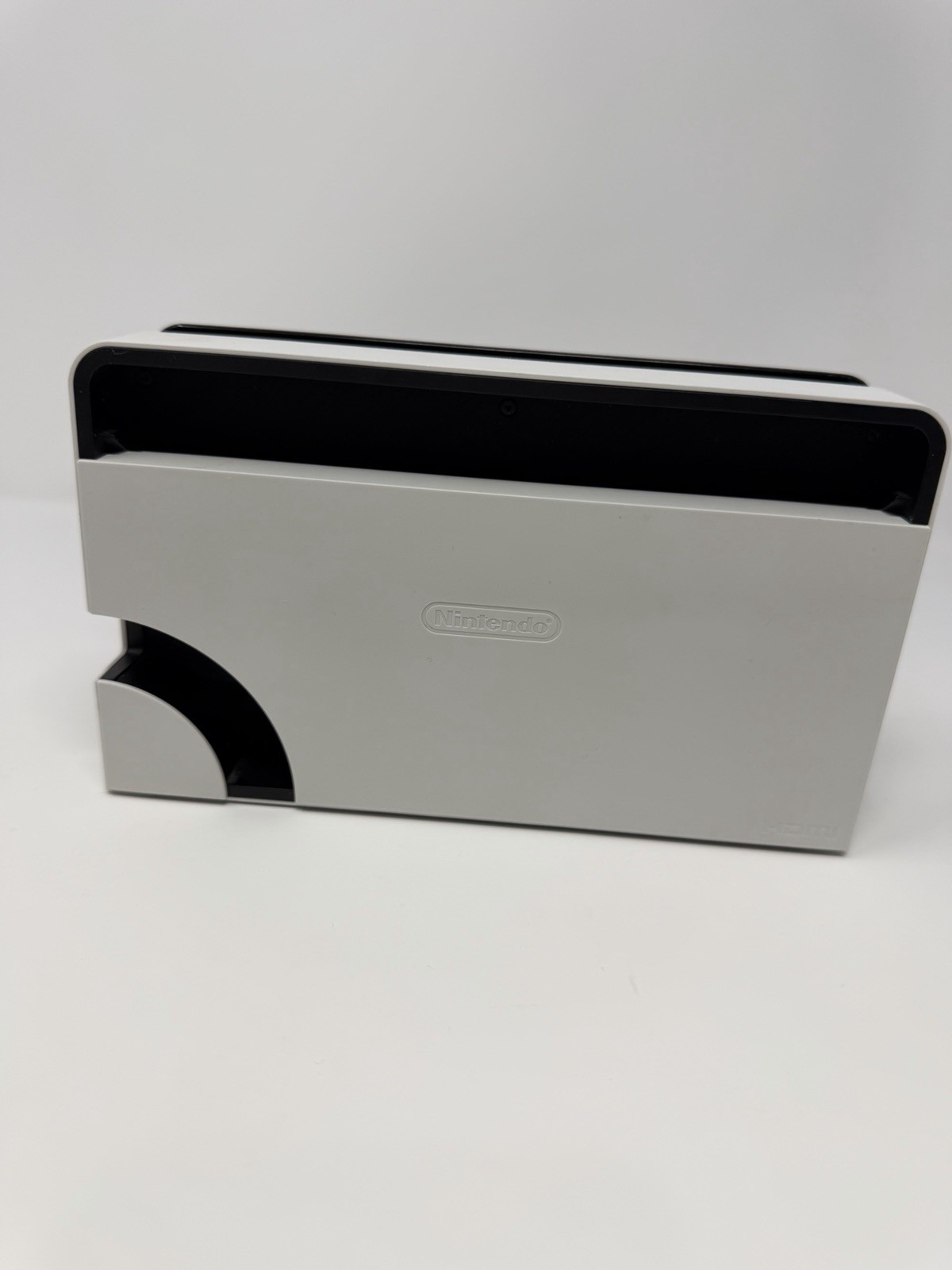 Genuine OEM Nintendo Switch OLED White Charging Dock, Power Adapter & HDMI Cable