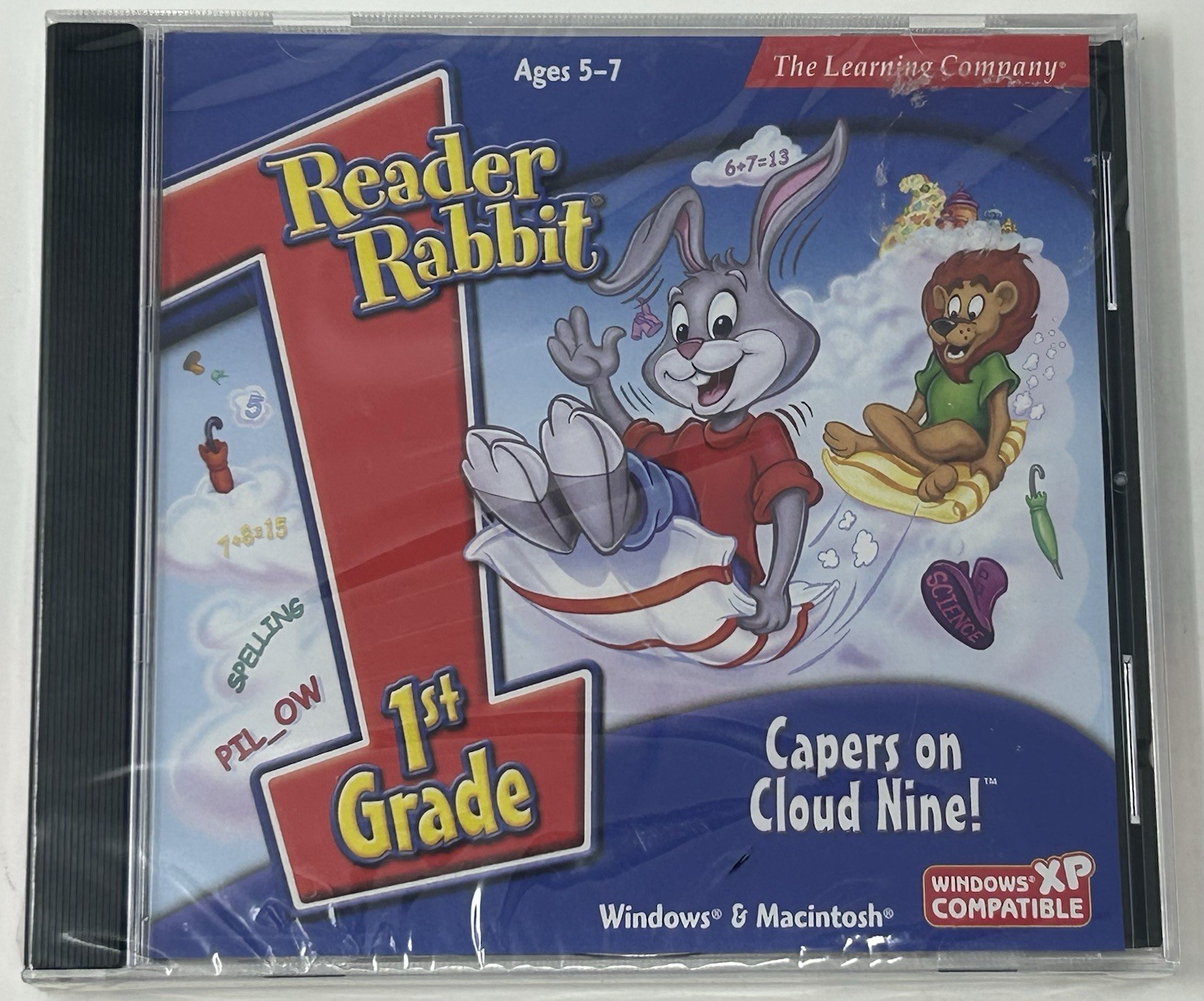 Reader Rabbit 1st Grade CD-ROM Window & Macintosh New Sealed F22