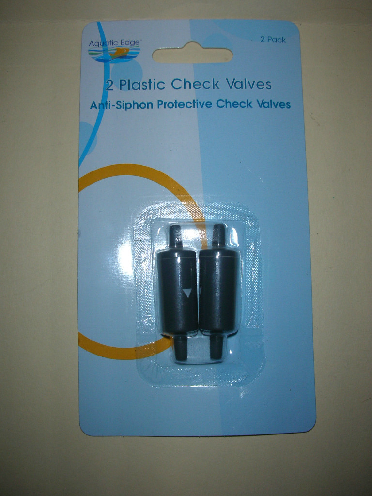 Aquatic Edge Anti-Siphon Protective Check Valves - 2 Pack (G 63)