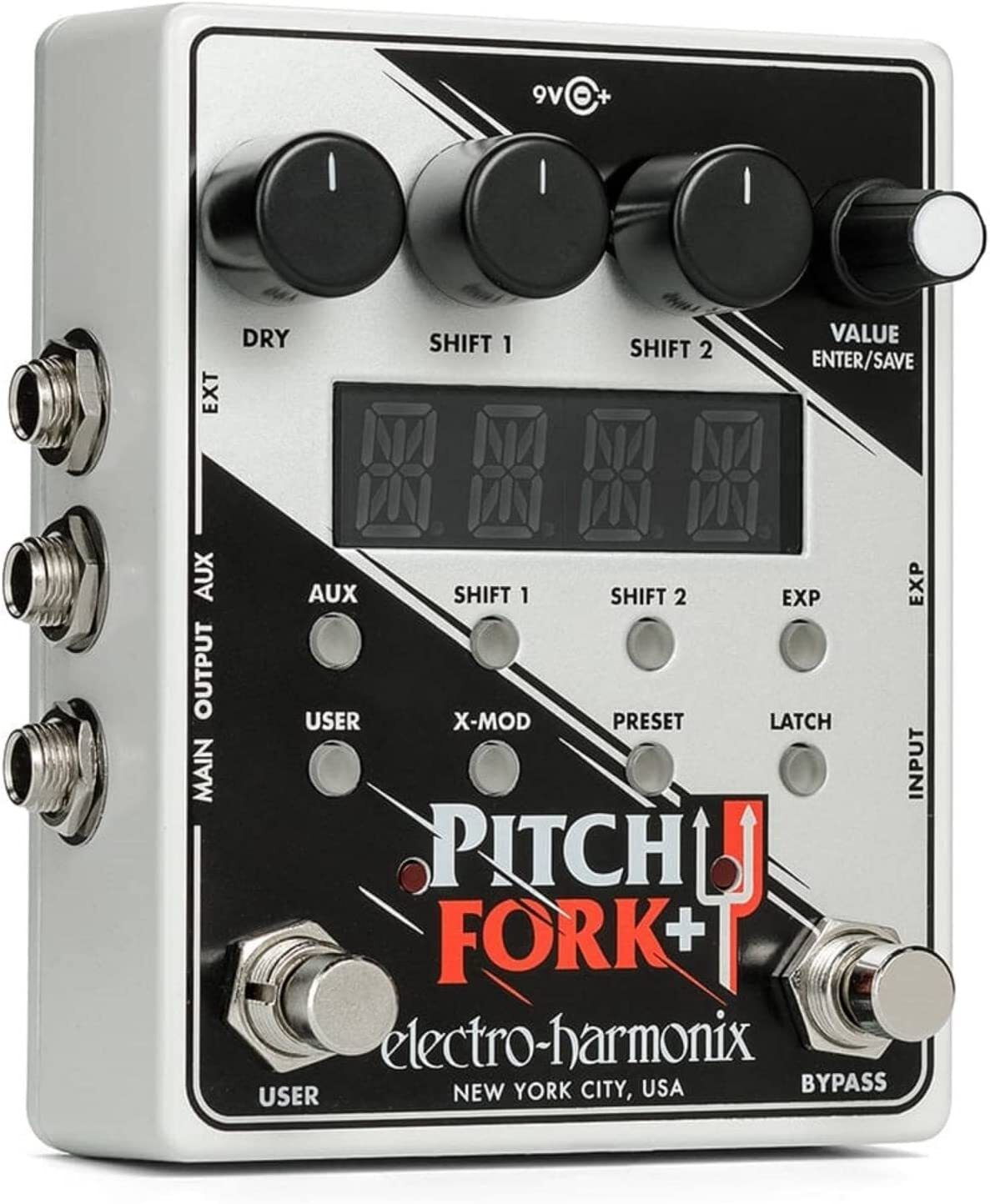 ELECTRO HARMONIX Pitch Fork+ Polyphonic Pitch Shifter Harmony Pedal