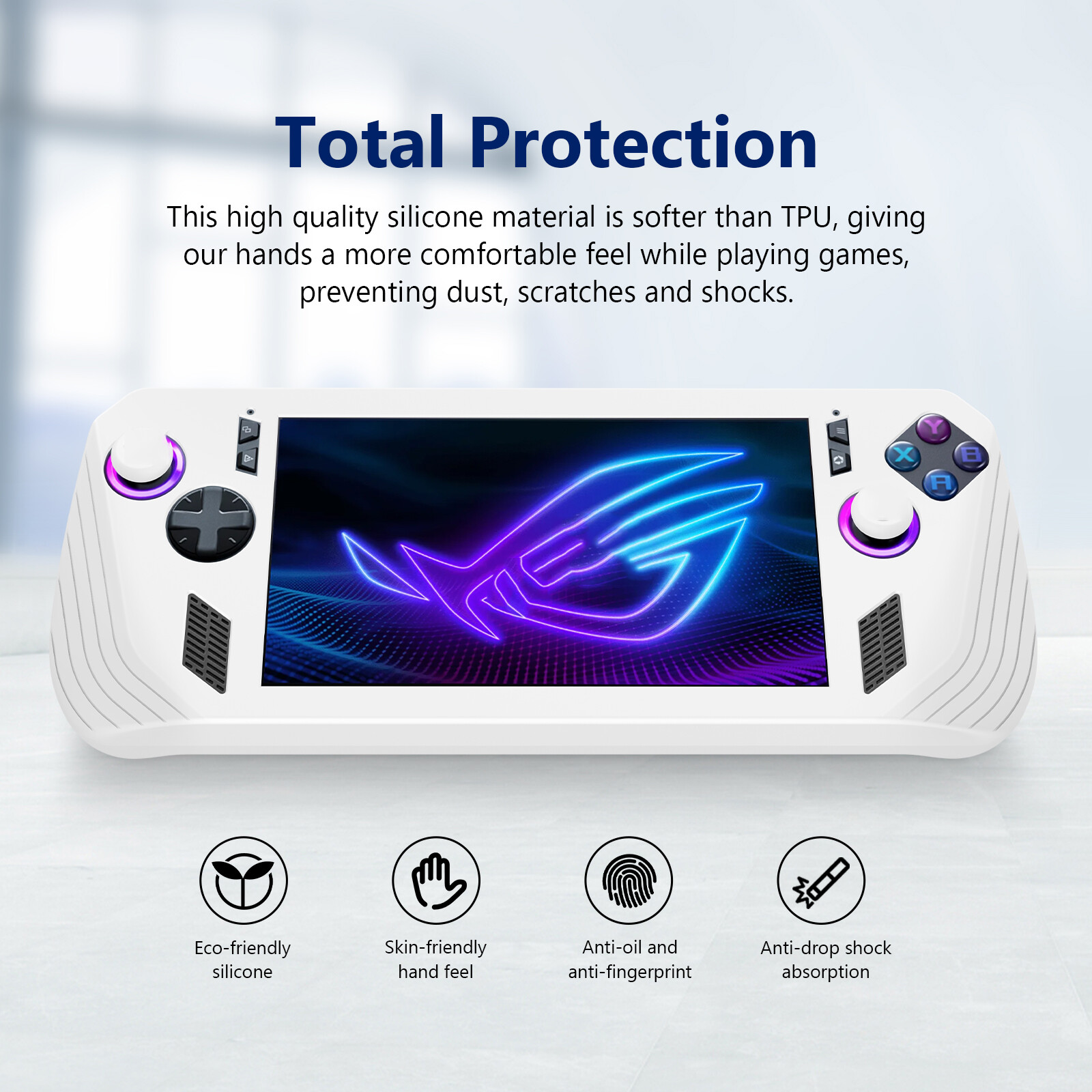 Console Protective Soft Case For ASUS Rog Ally X 2024 Gaming Handheld Accessory