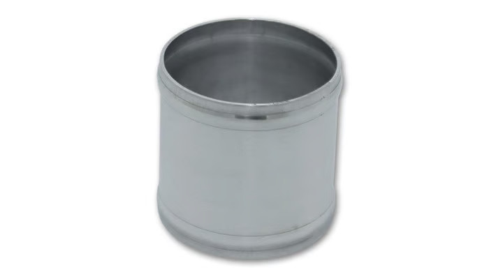Vibrant 12050 Tubing Coupler - Straight - 2 in ID - 3 in Long - Aluminum