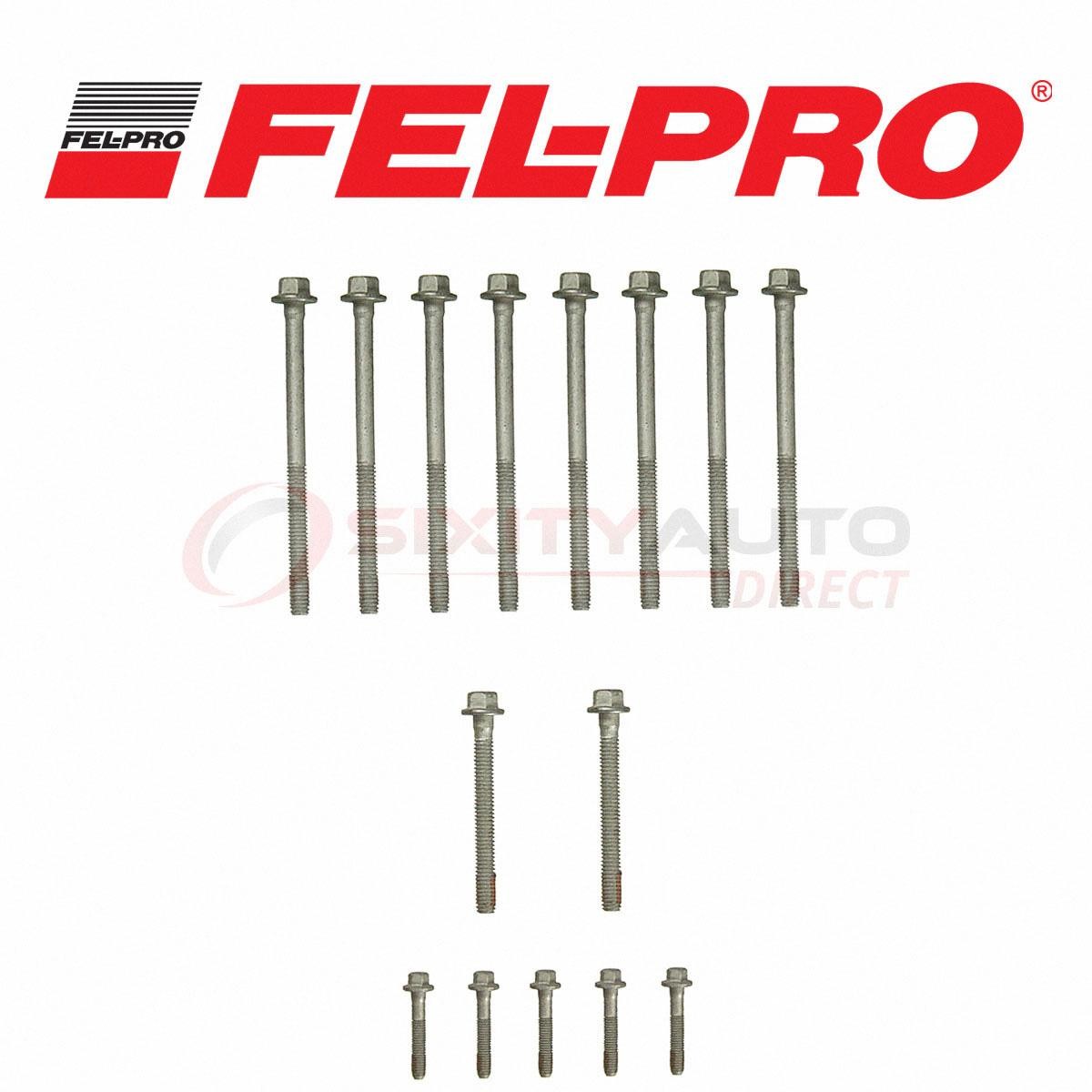 Fel-Pro Cylinder Head Bolt Set for 1998-2002 Pontiac Firebird 5.7L V8 - hn