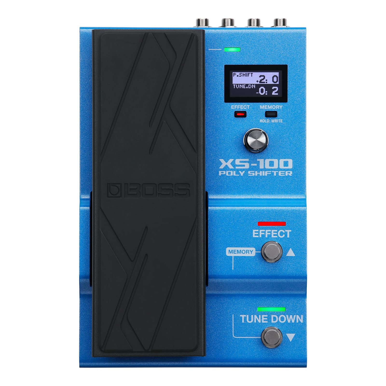 BOSS XS-100 Poly Shifter | Advanced Pitch Shifting Workstation | Blue & Black