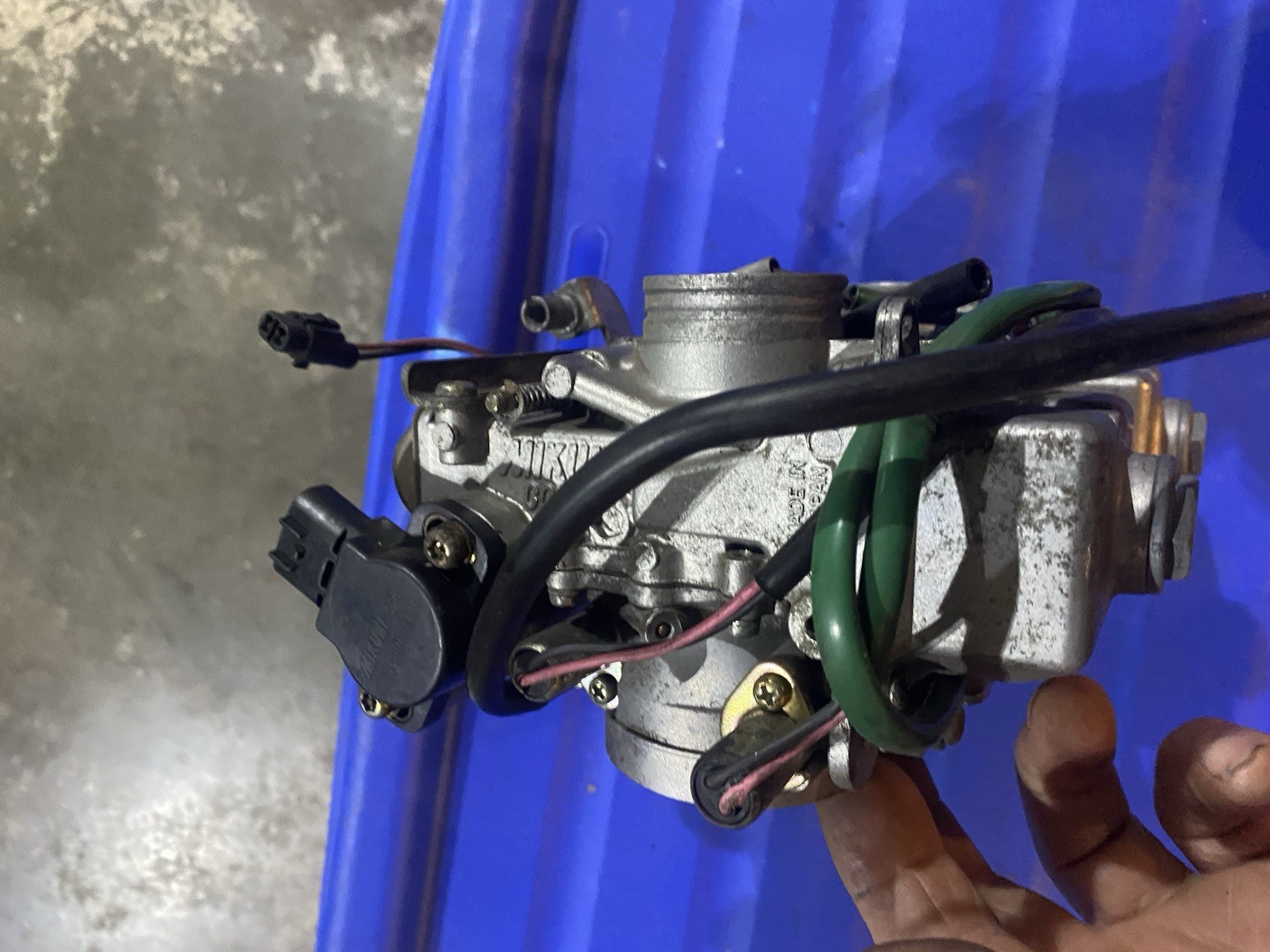 1997 Yamaha Mountain Max 600 Flat slide Carbs