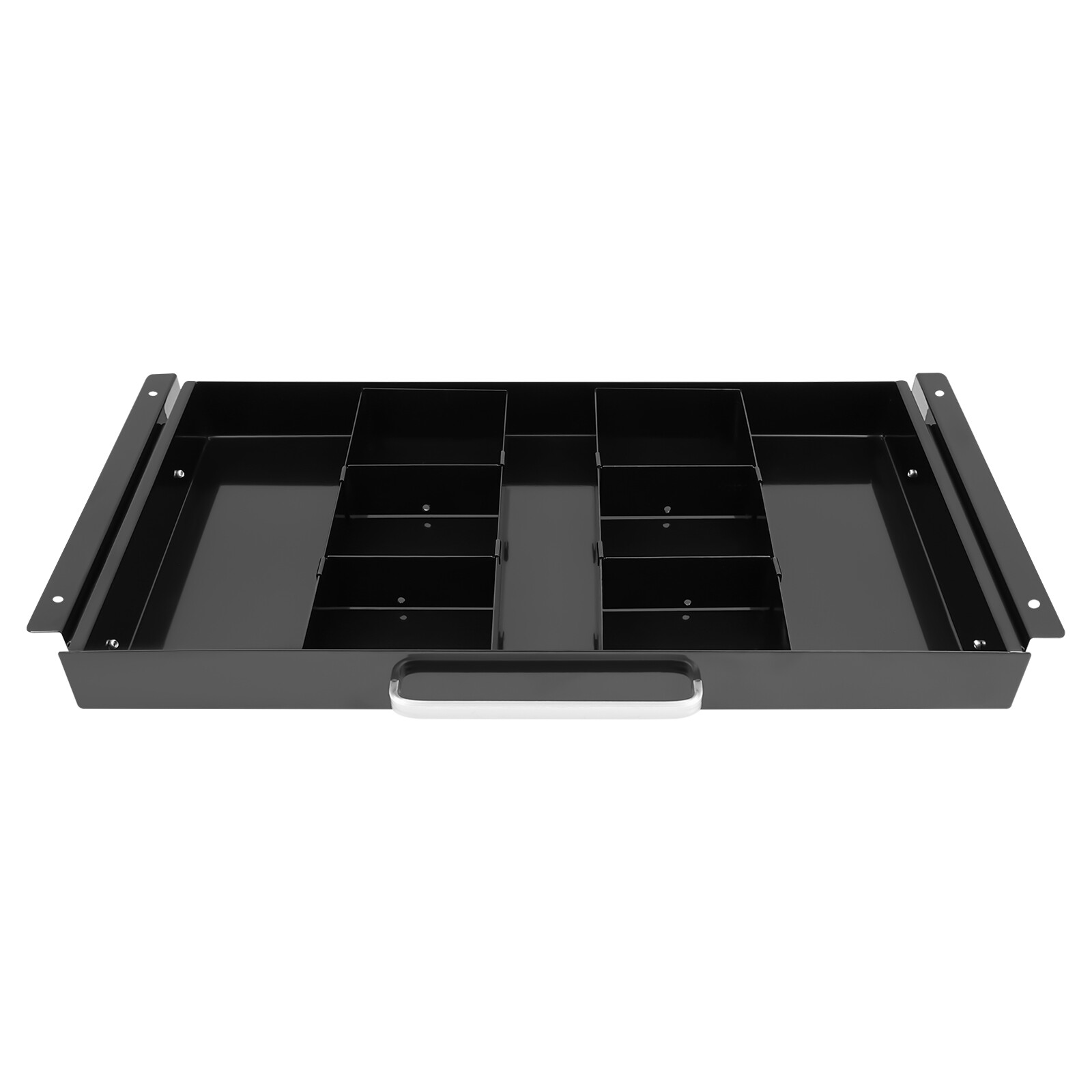 21.5” Under Desk Sliding Pull-Out Drawer Drawer Easy Slide Out Storage Organizer