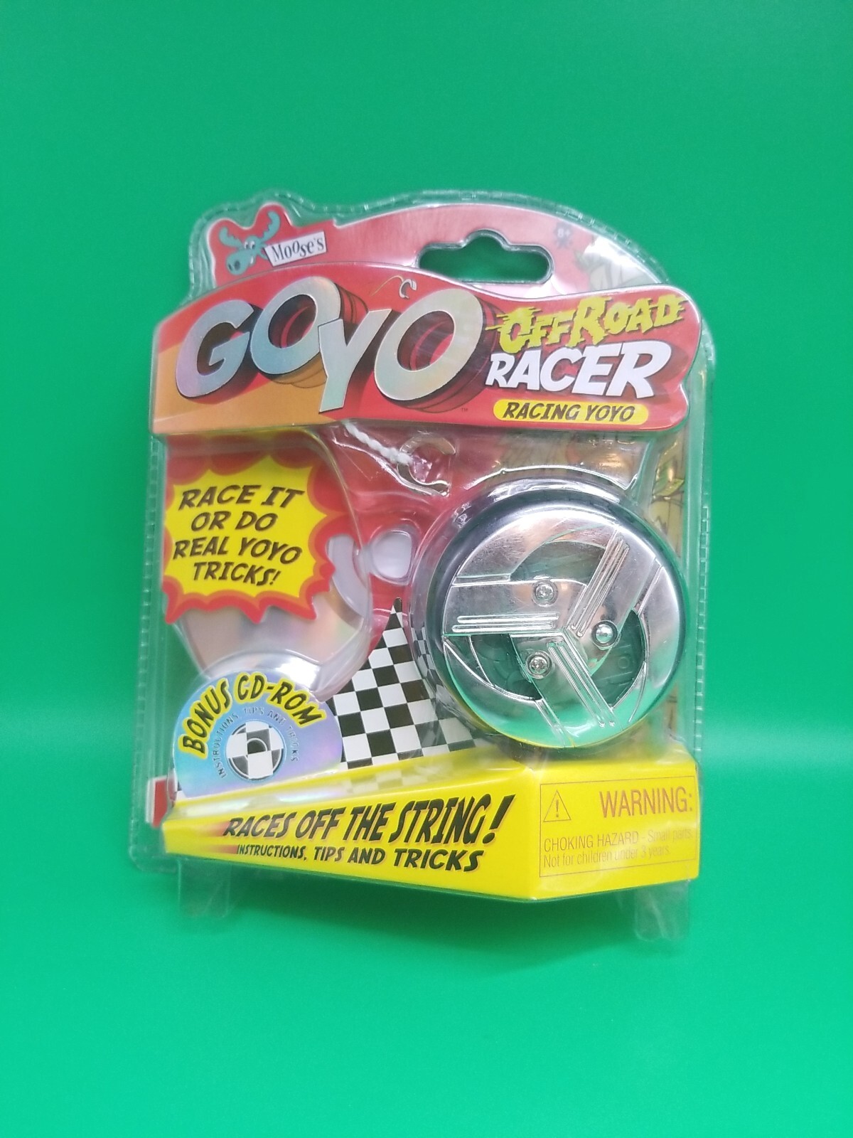 Vintage 2004 GoYo YOYO Off Road Racing Tire Yo Yo Racer w/ Bonus Tricks CD Rare