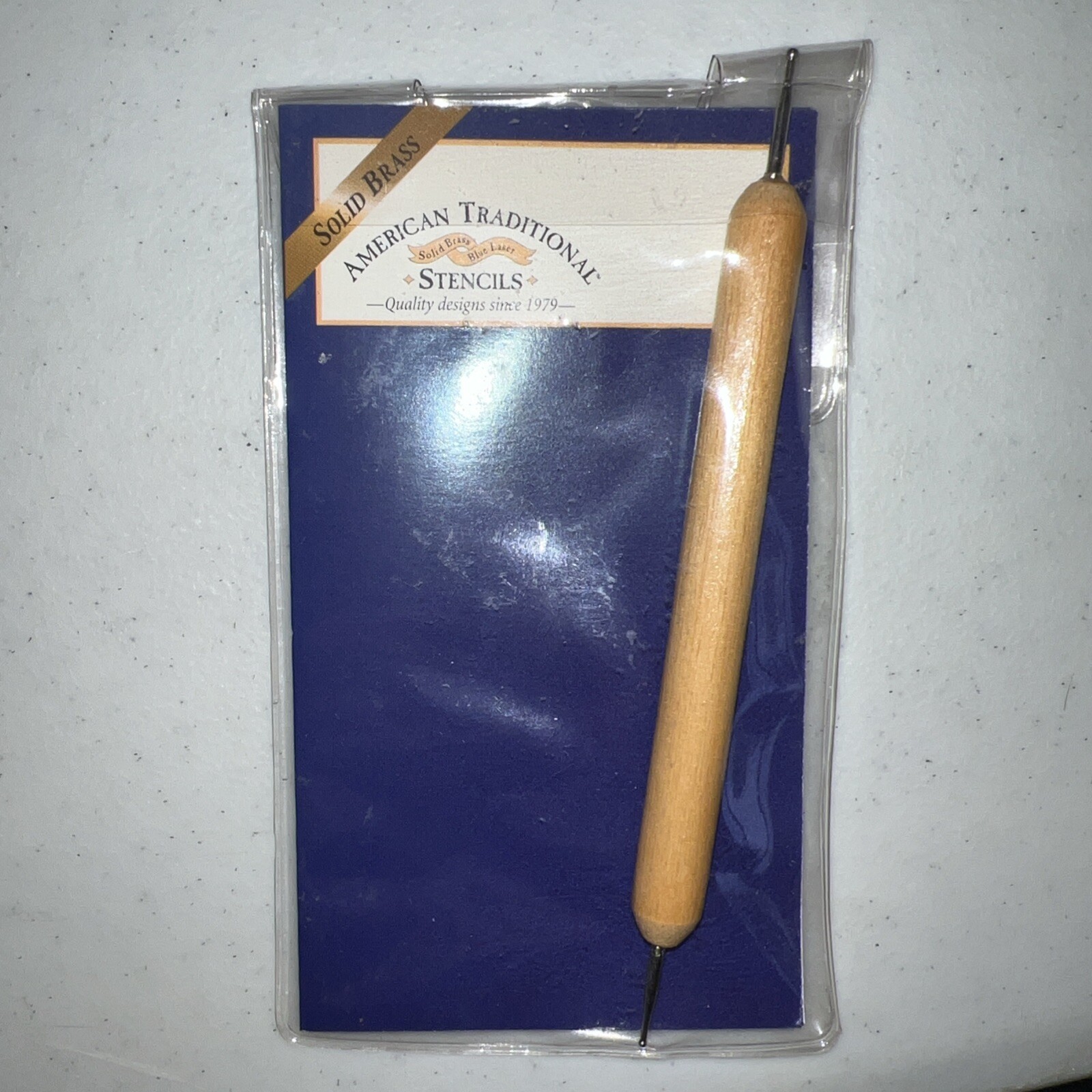 American Traditional Stencils Dual Ended Stylus Embossing Tool ET-B