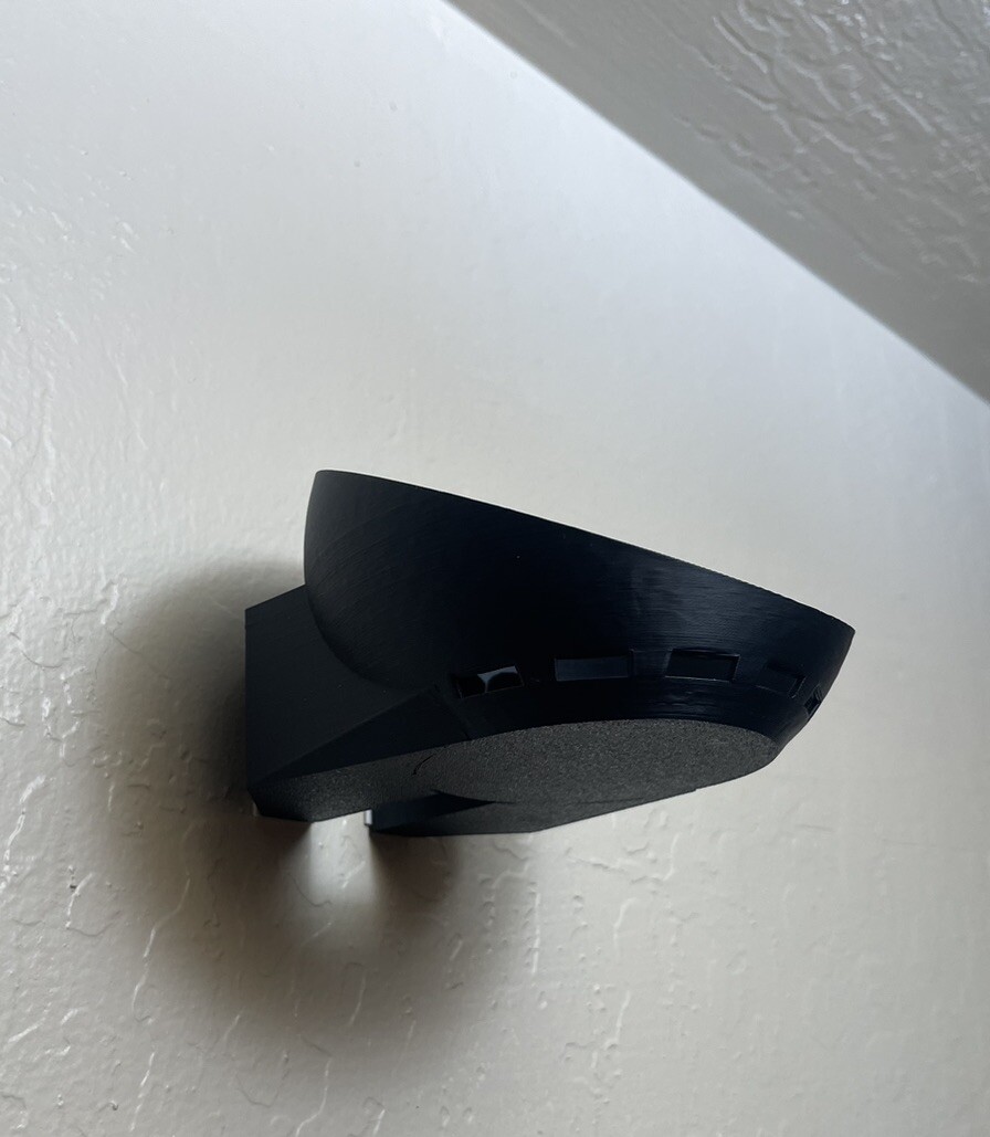 2- Pack Echo Dot 4/5 Wall & Corner Mount Bracket Holder Accessory BLACK!!