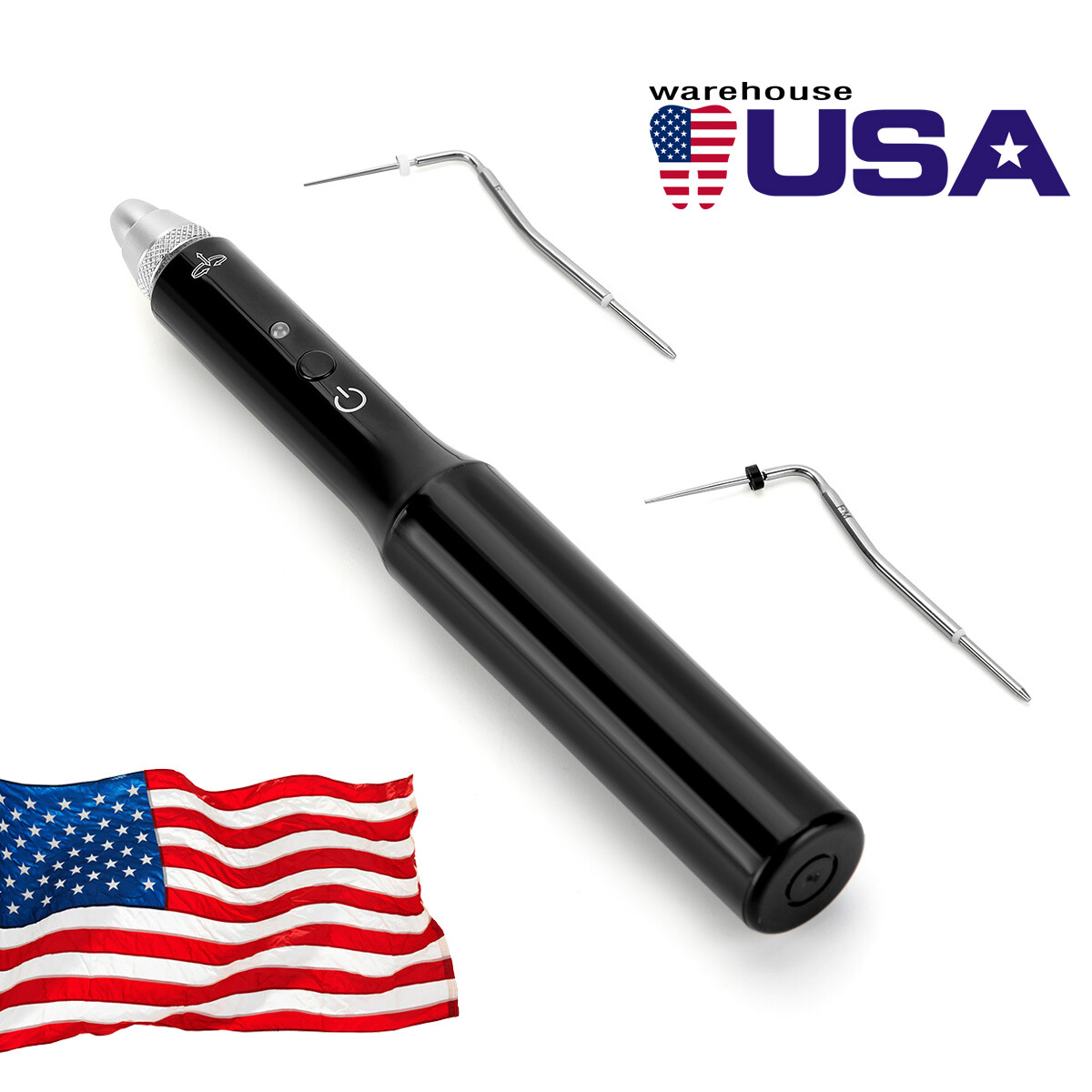 AZDENT Dental Cordless Wireless Gutta Percha Obturation System Endo/Needles Tips