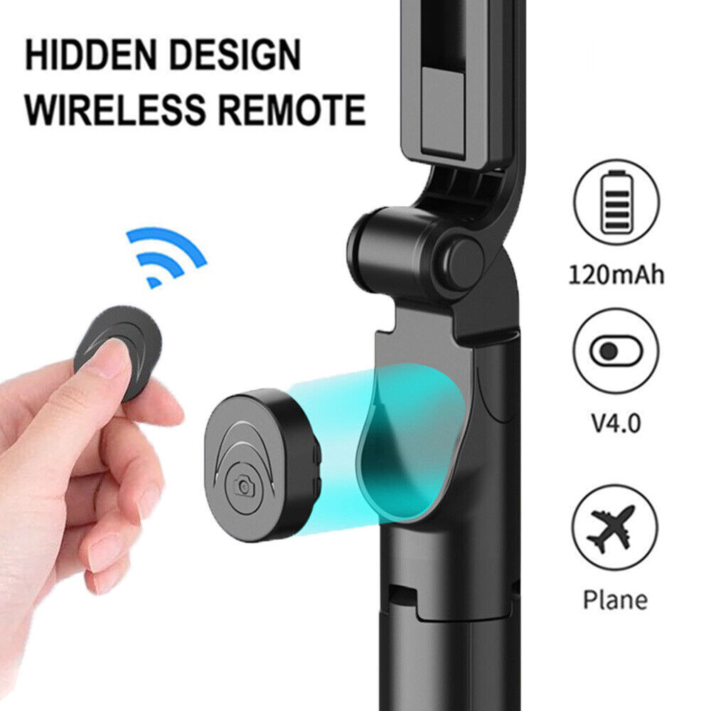 Compatible with iPhone/Android Selfie Stick Tripod for iPhone with Remote US