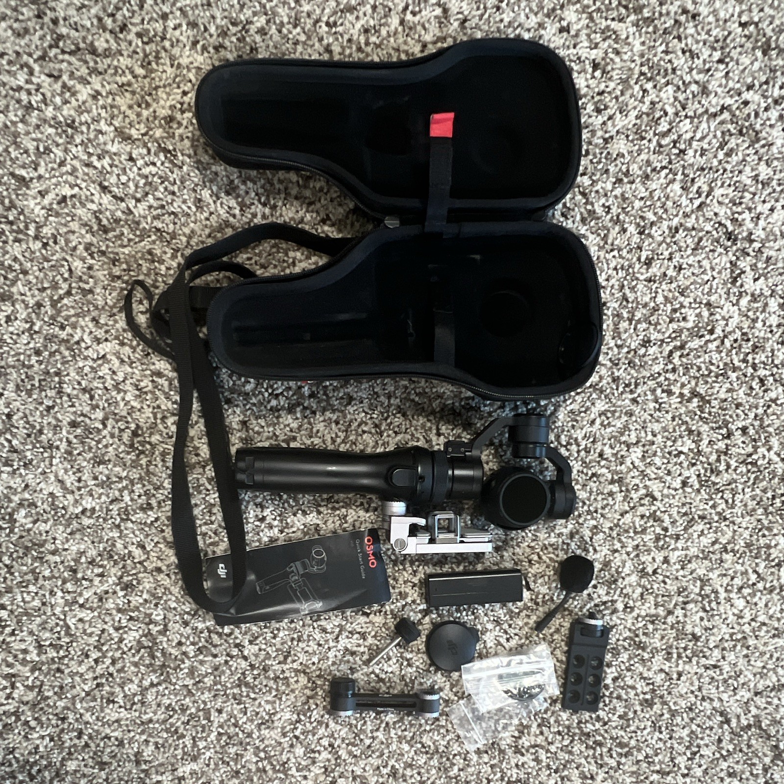 DJI Osmo Handheld Gimbal Stabilizer for Camera w/ Case & Accessories