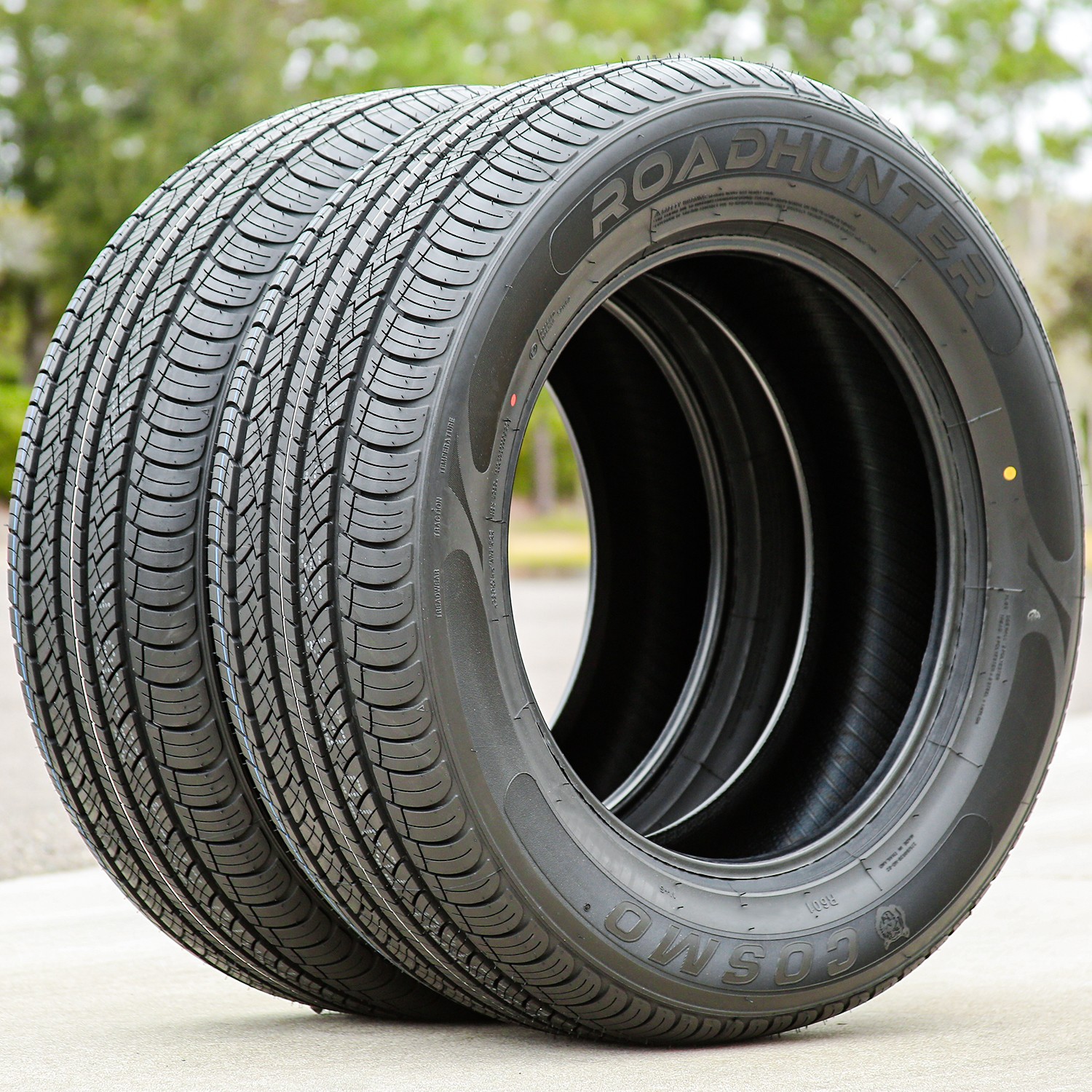 2 Tires Cosmo RoadHunter 225/60R18 100H AS A/S All Season