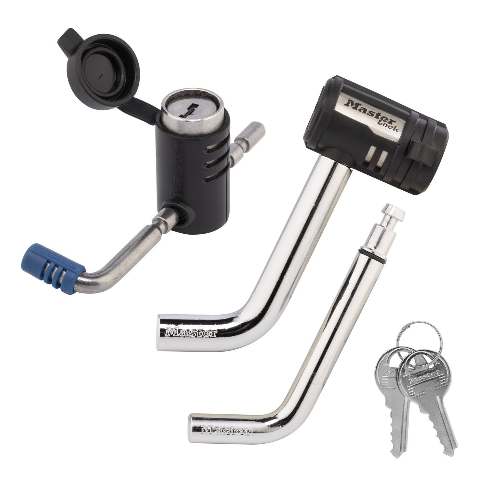 Master Lock 2848DAT Key Alike Set with Receiver and Coupler Latch Locks,...