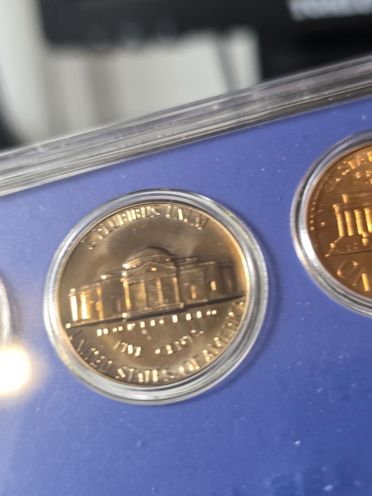 1967 us special mint set 5 coins half dollar replaced