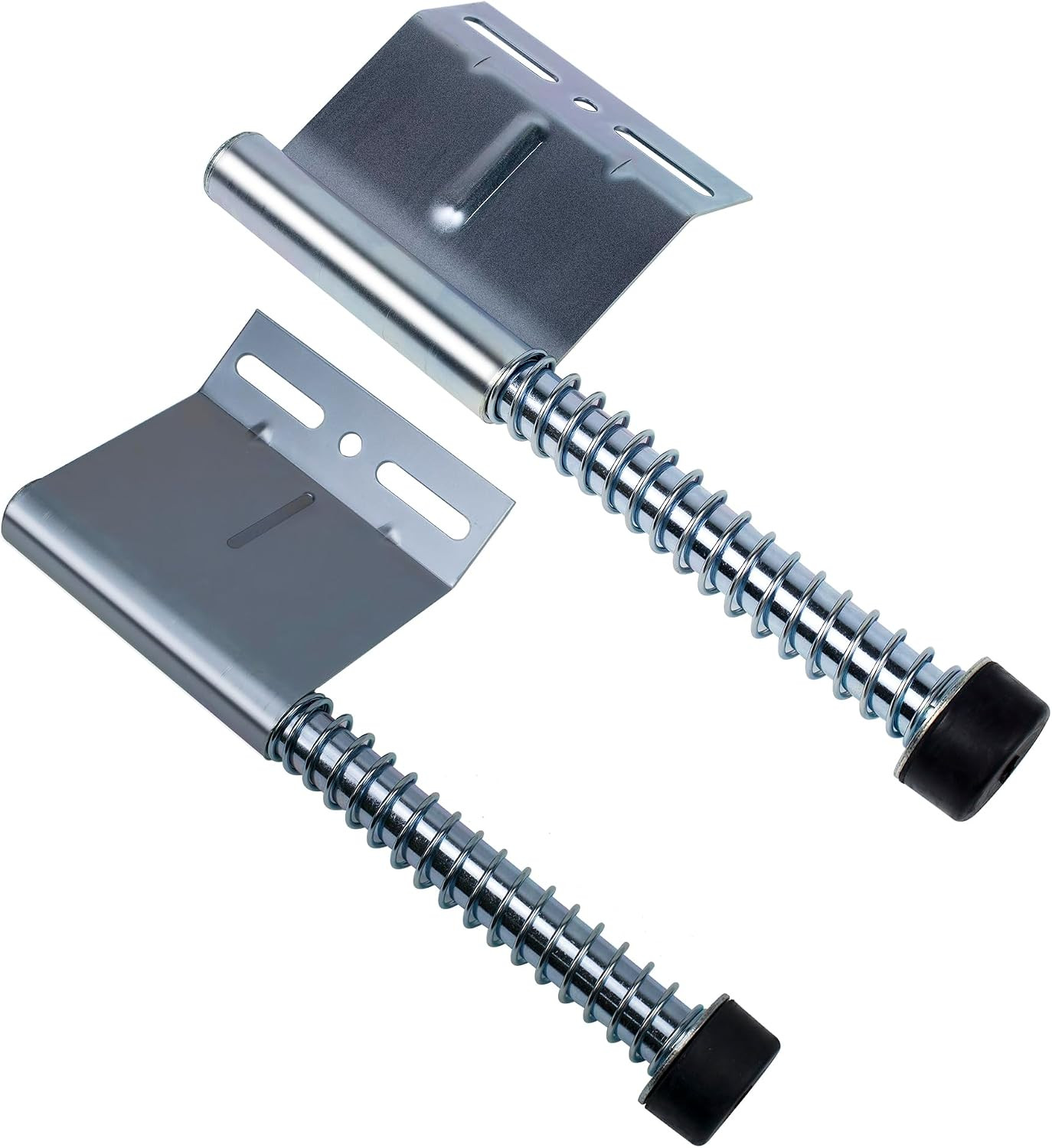 Pair of 15" Garage Door Plunger Bumper Pusher Spring Left and Right Garage Door