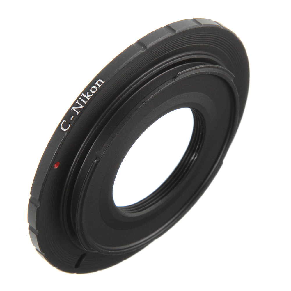 C Mount Cine Movie lens to Nikon F AI D5600 D850 D7500 D7200 D7100 D750 D3400